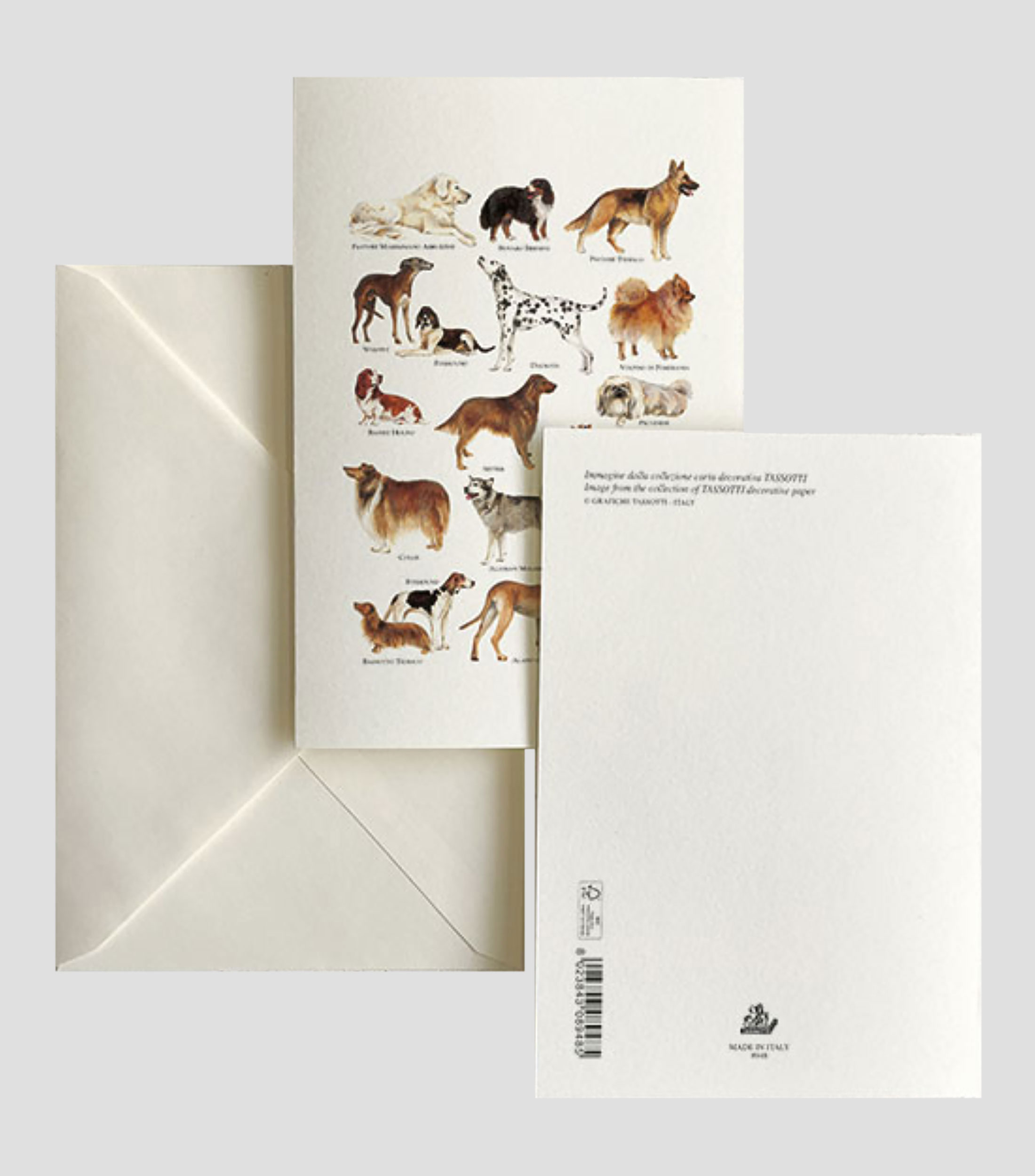 Tarjeta de felicitacion Perros