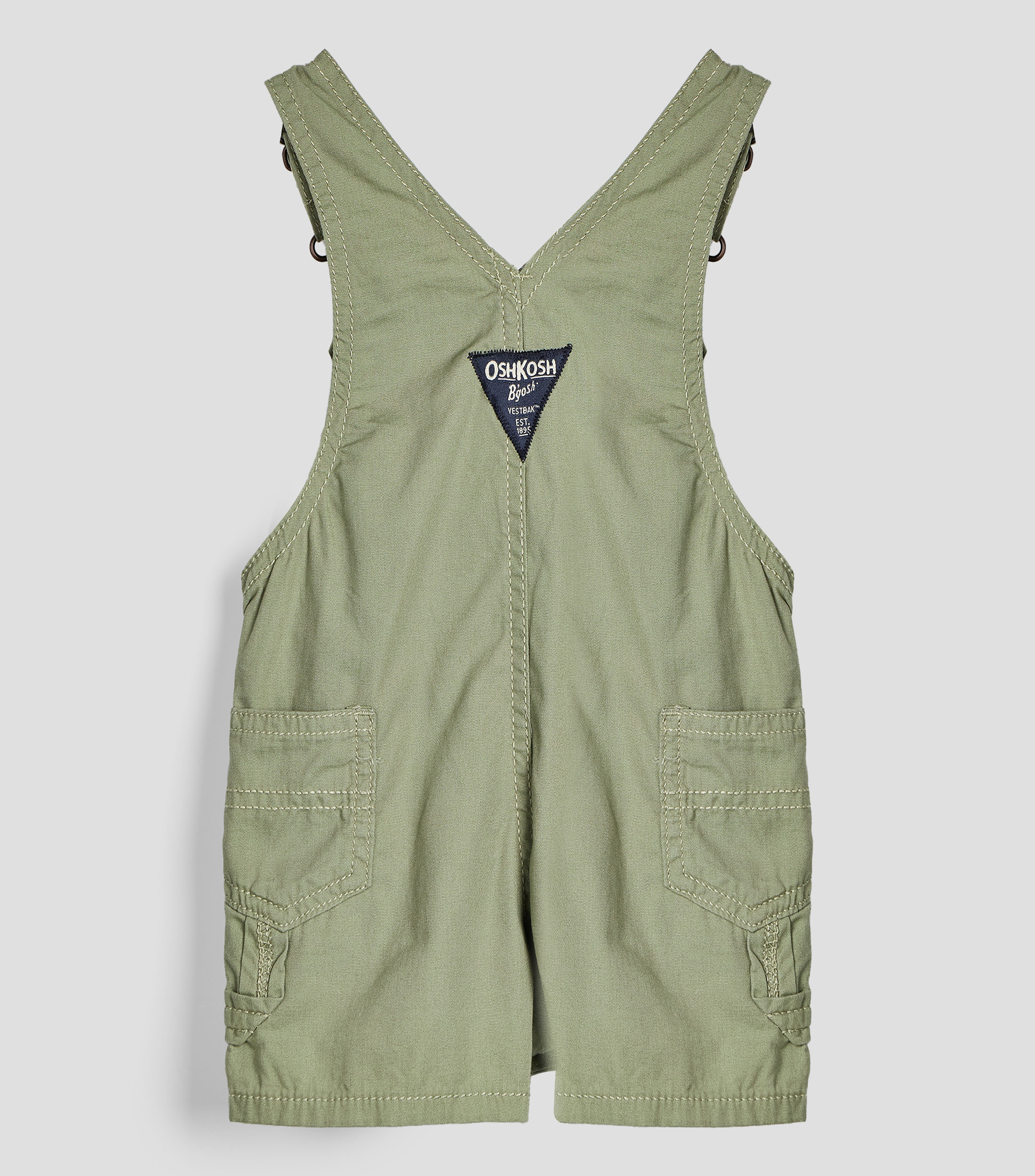 Overol Short liso Bebé
