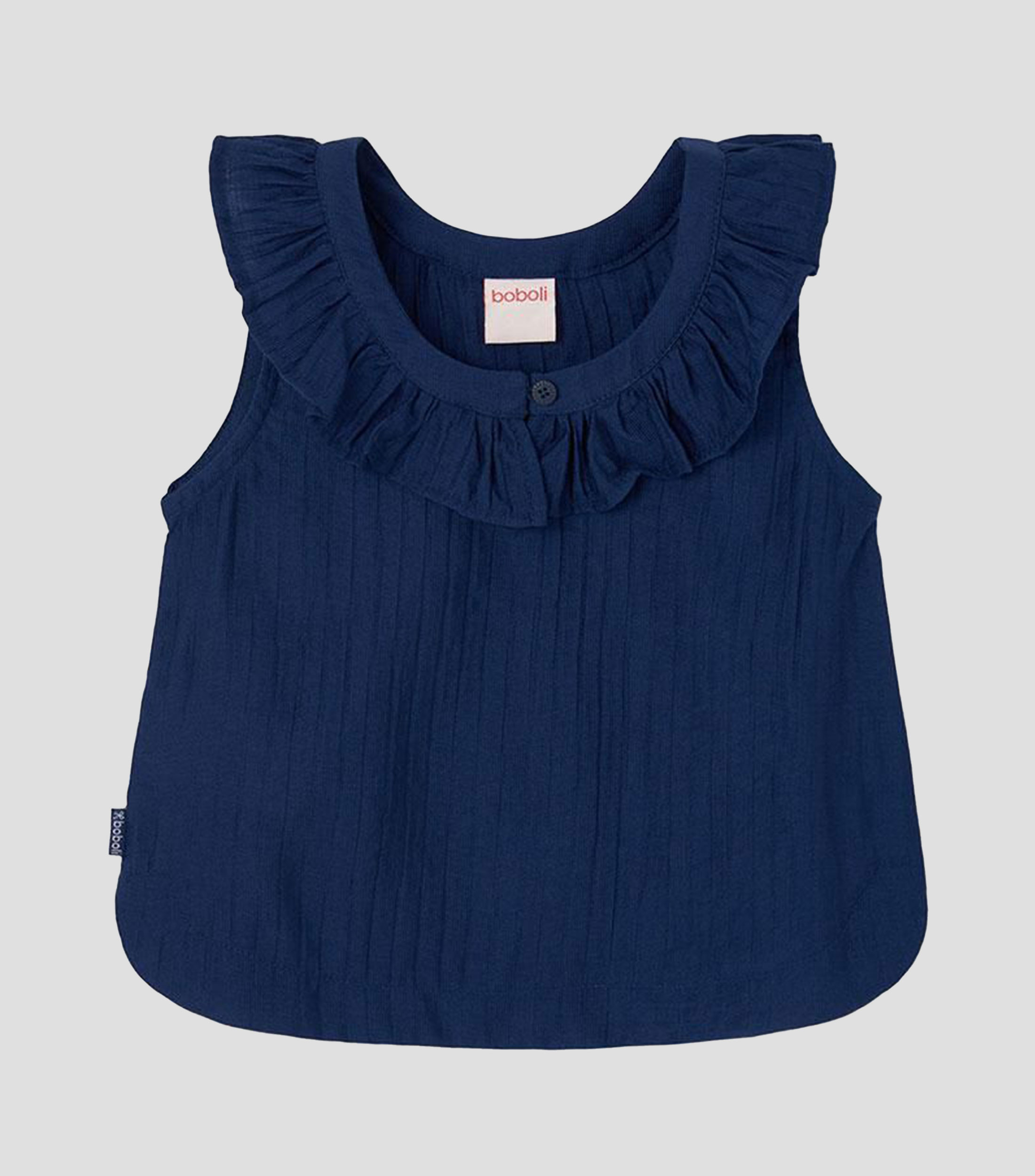 Blusa sólida sin mangas Niña
