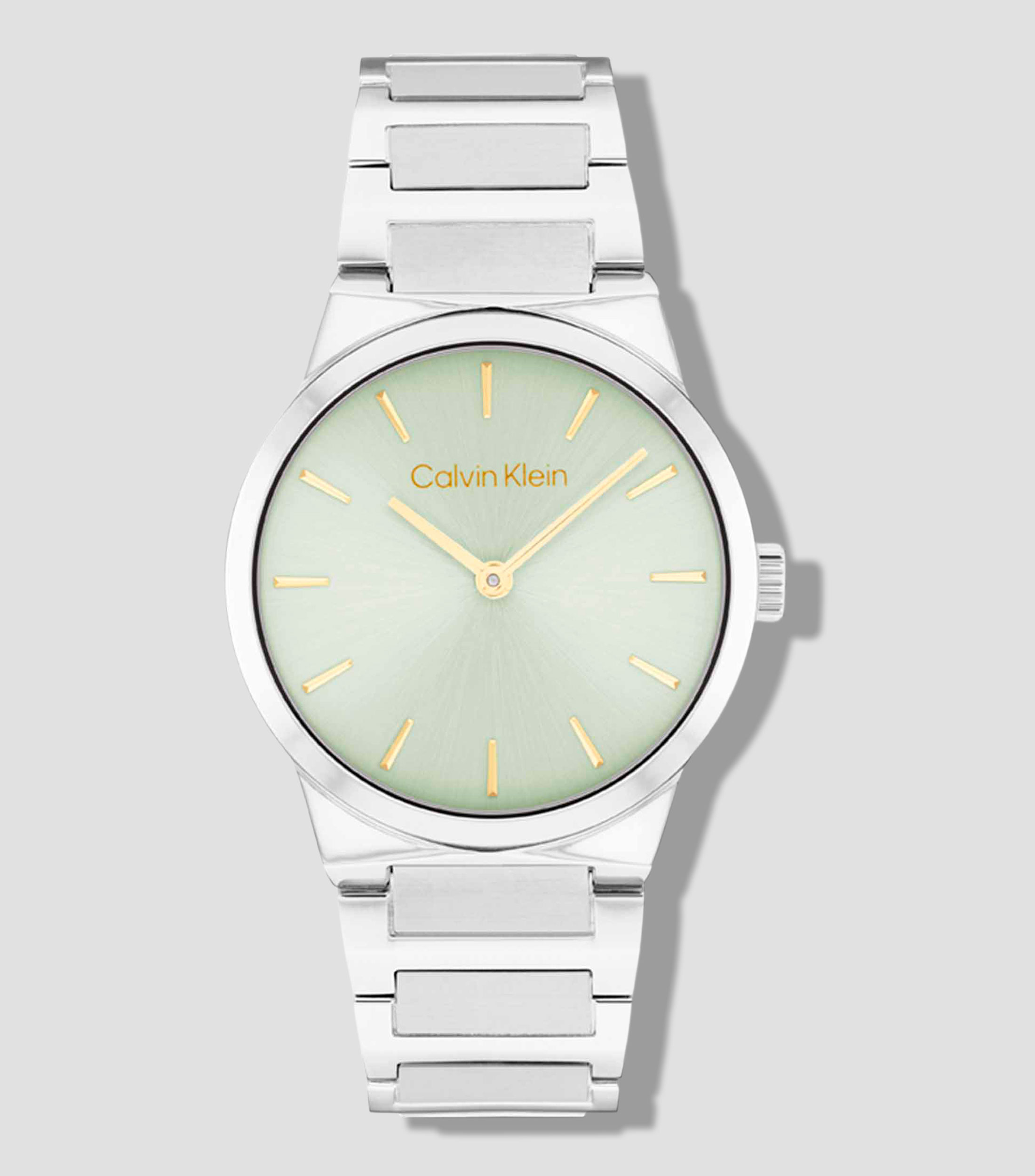 Reloj para Mujer Linear Elegance casual plateado