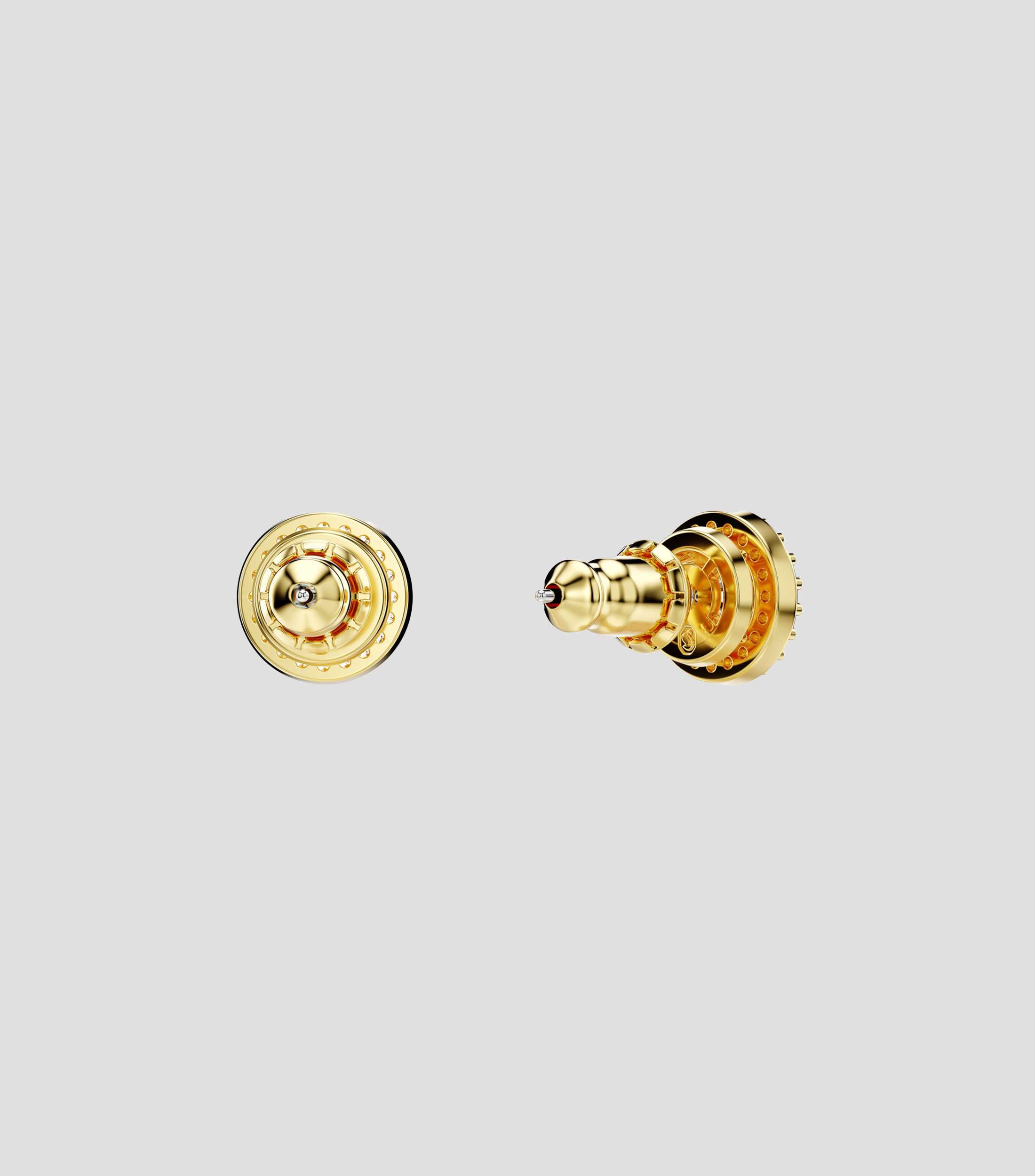 Pendientes Una con Cristales Unisex
