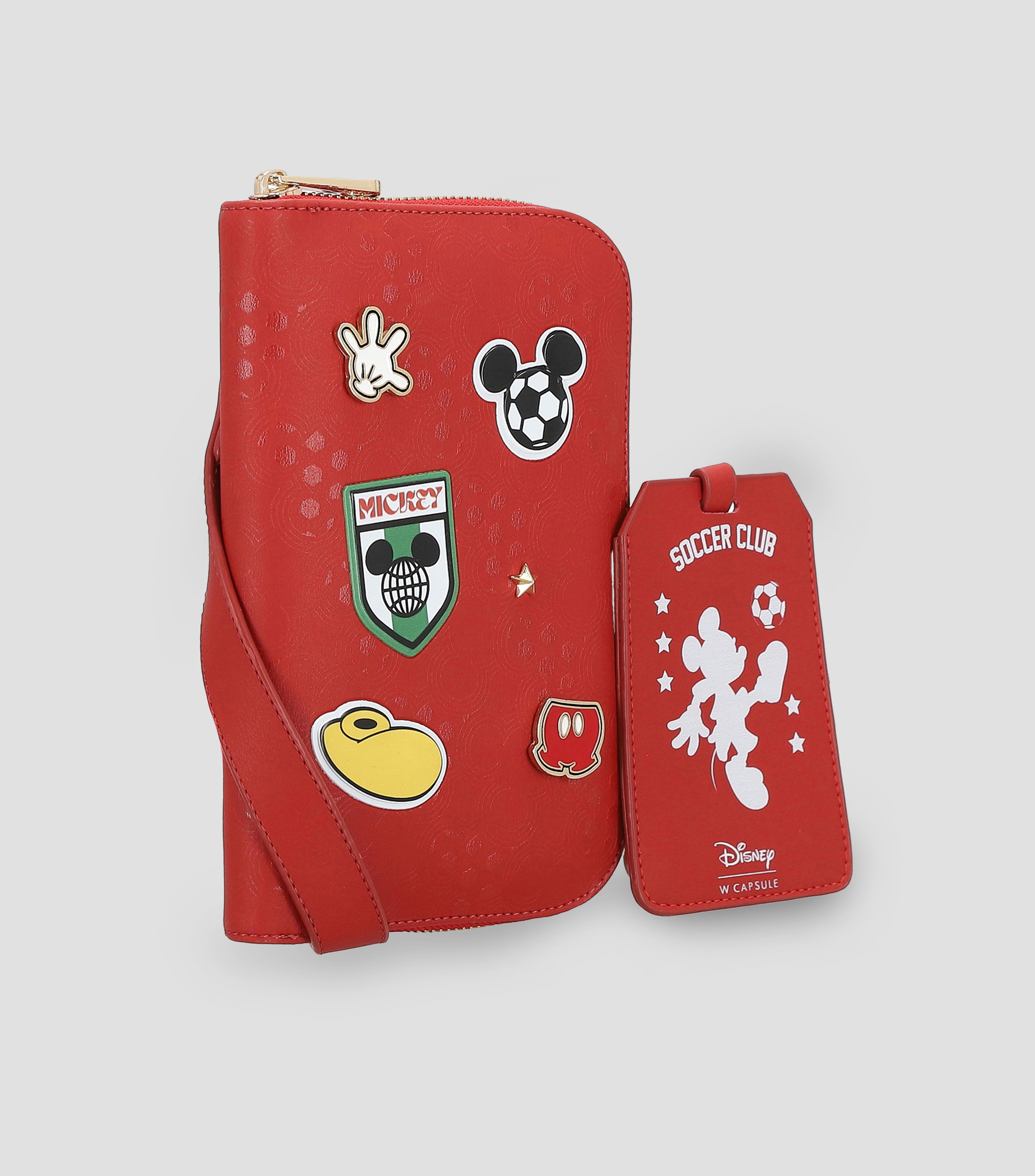 Set de portapasaporte y tarjetero Niña