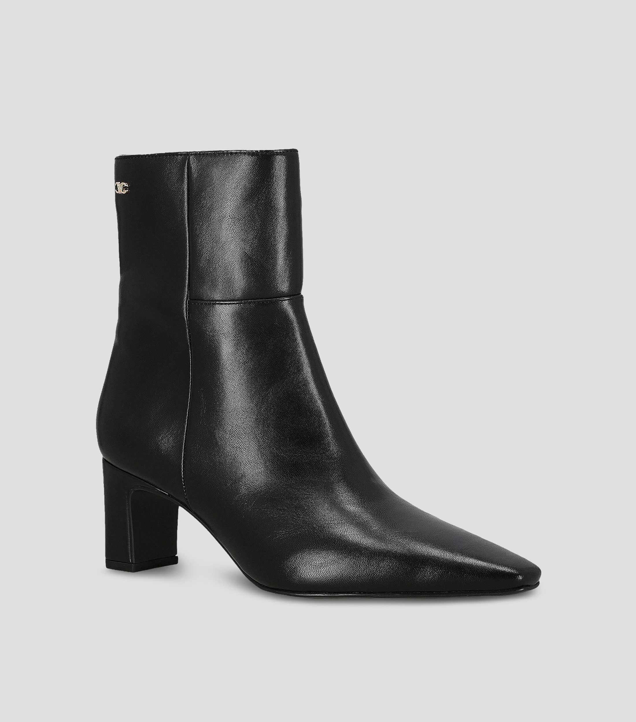 Botines con tacón ancho de 6 cm Mujer