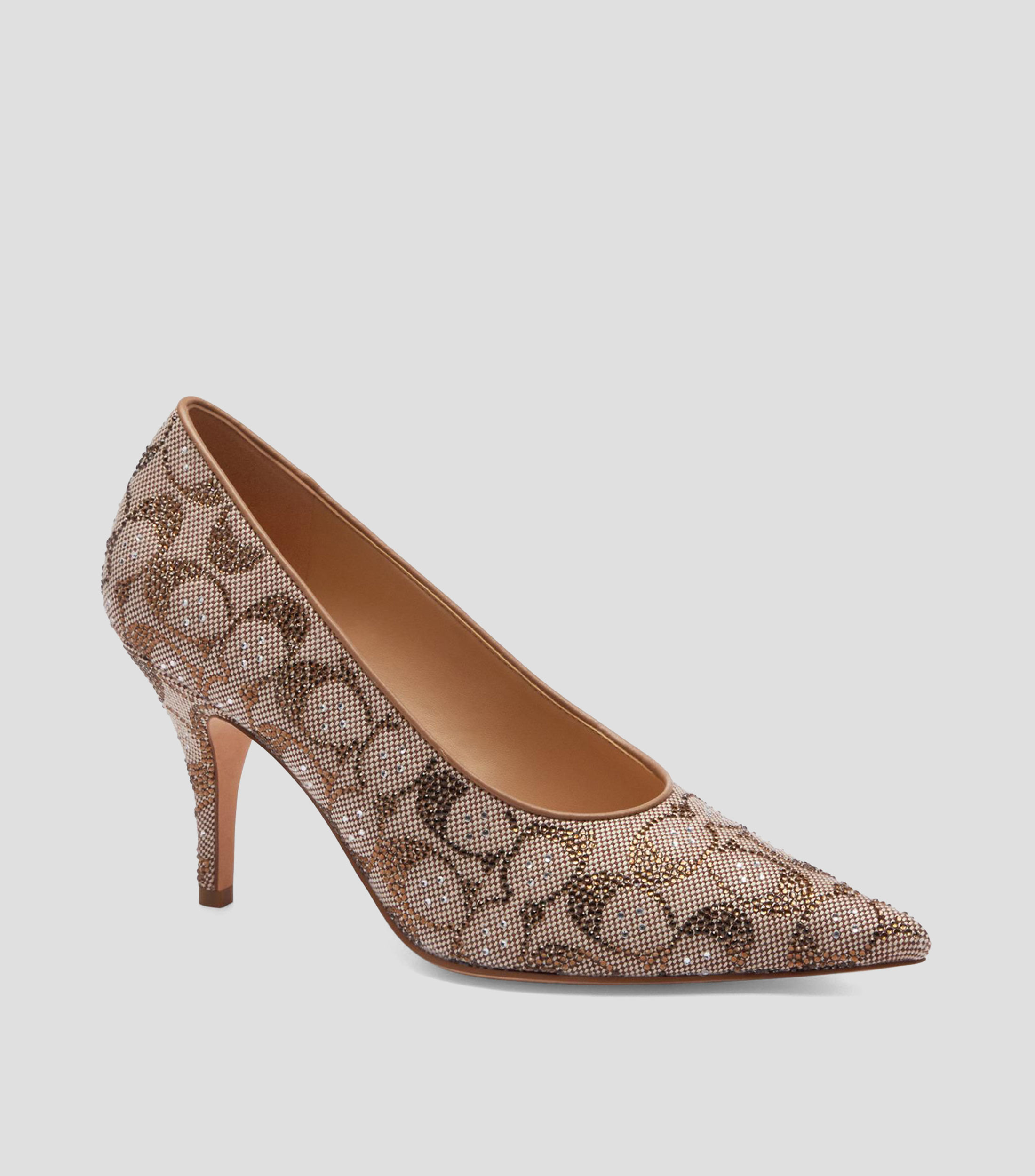 Zapatillas Pump con tacón delgado de 8.5 cm Mujer