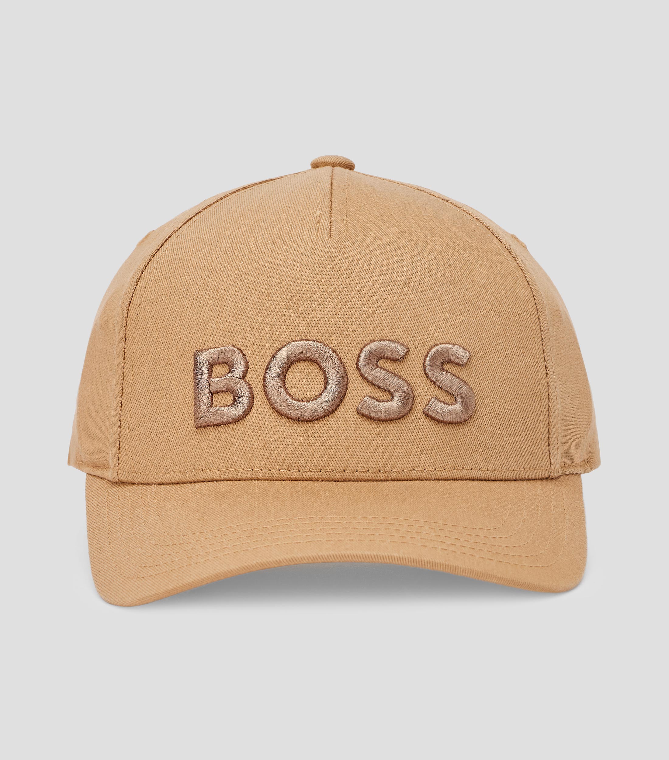 Gorra con nombre de la marca Hombre