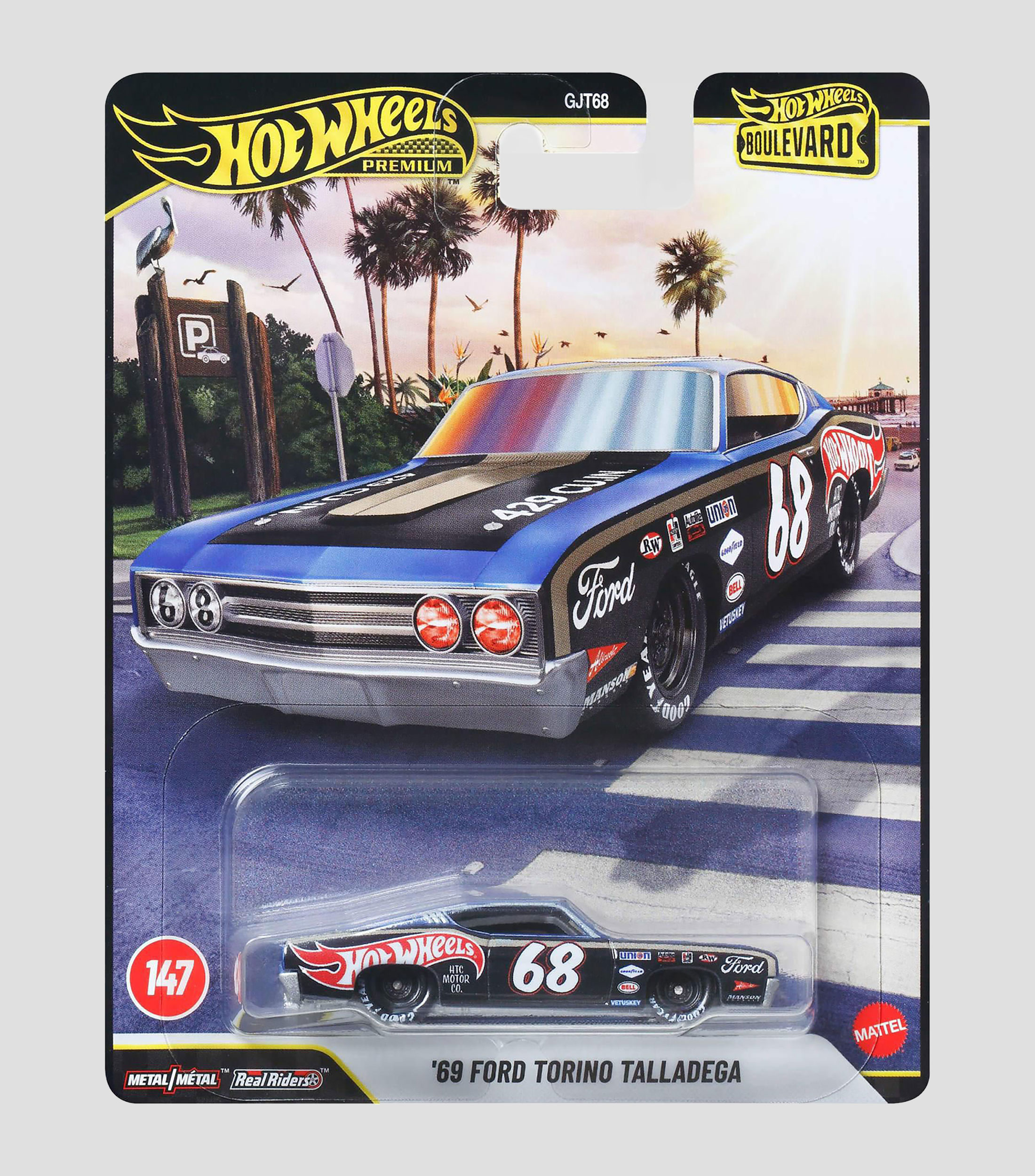 Vehículo de Colección '69 Ford Torino Talladega Premium Boulevard