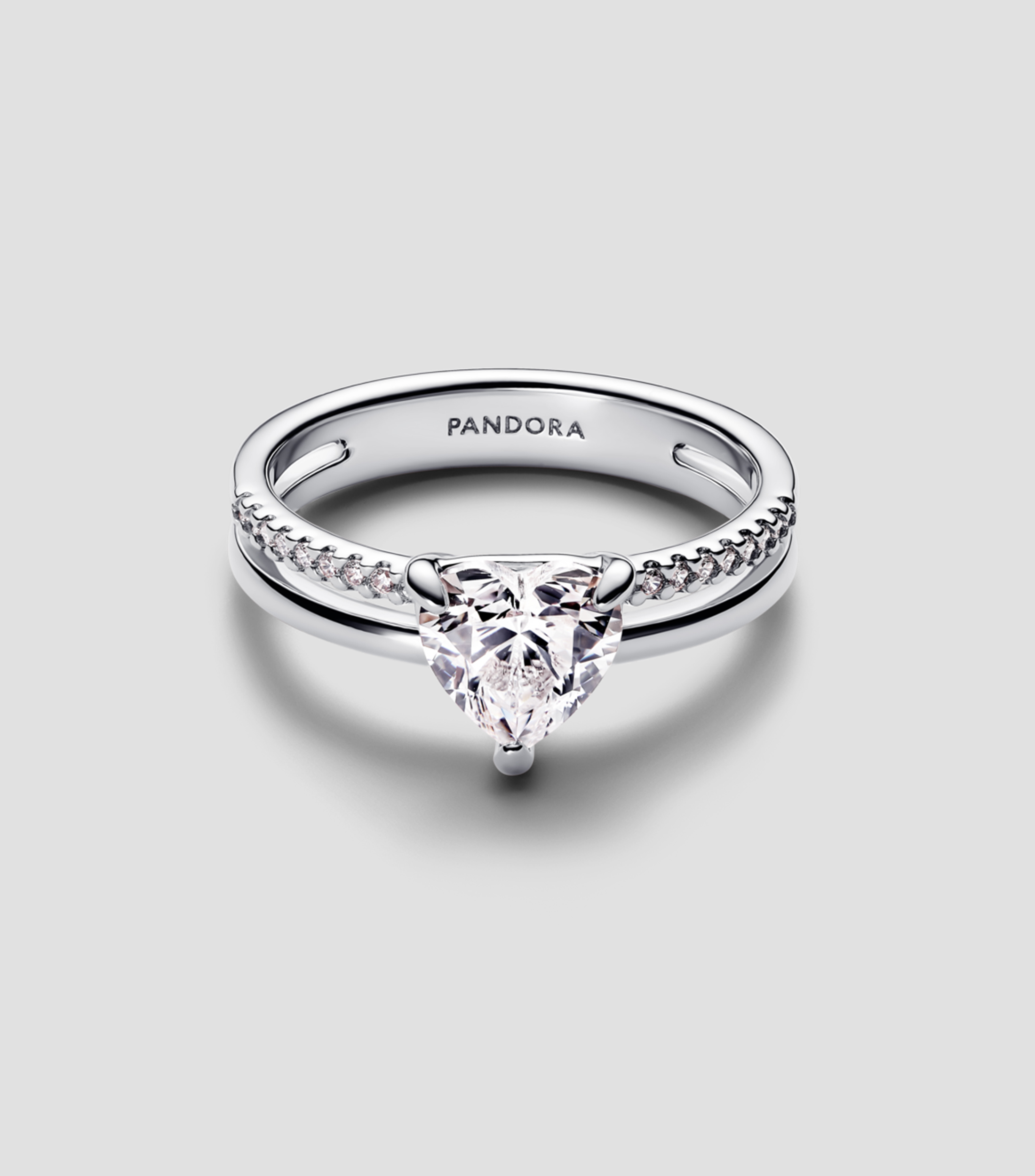 Anillo en plata .925 corazón Mujer