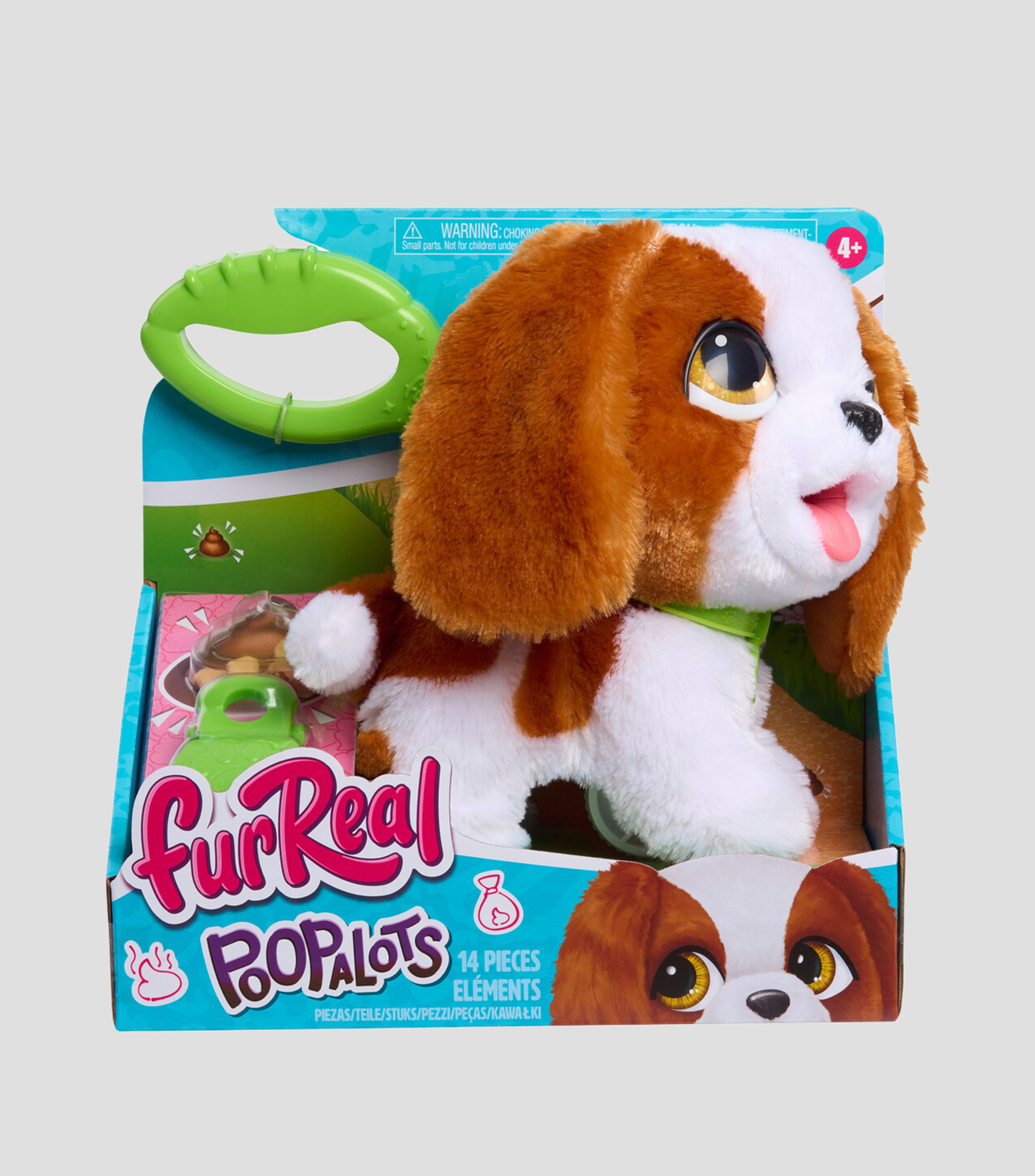Perro de Peluche Poop a Lots Charles Spaniel