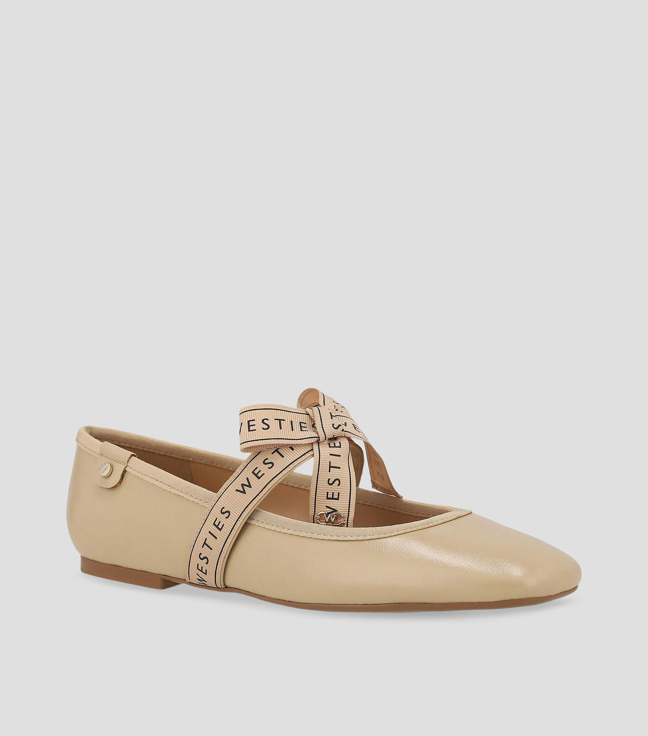 Flats Tacón bajo Liso Mujer