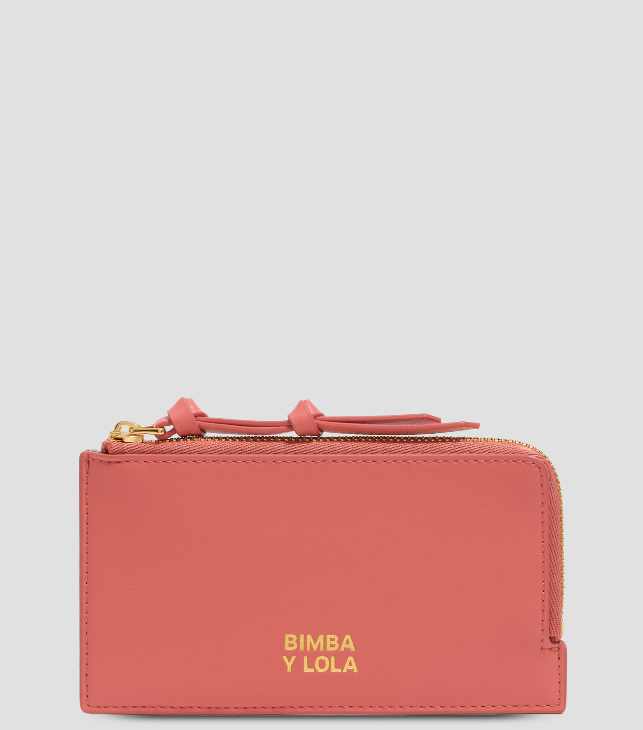 Cartera piel rosa chicle Mujer