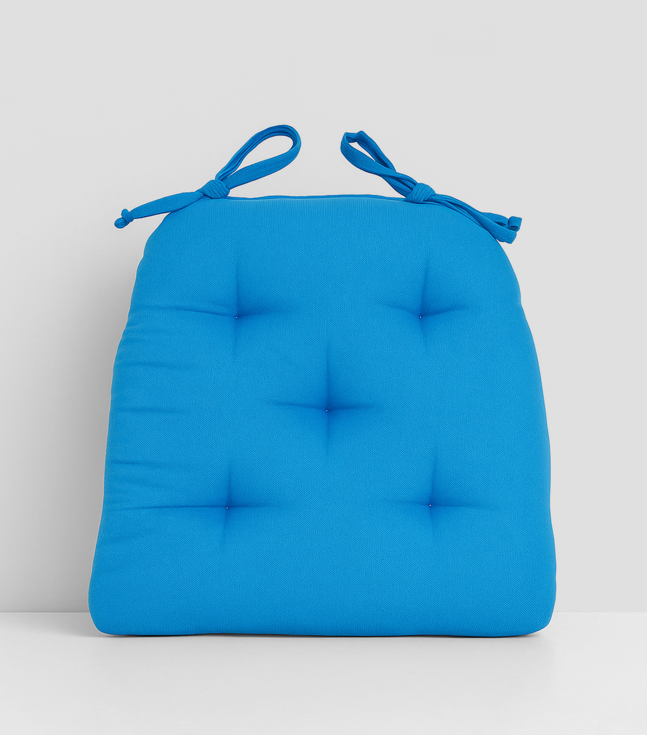 Cojín para silla azul