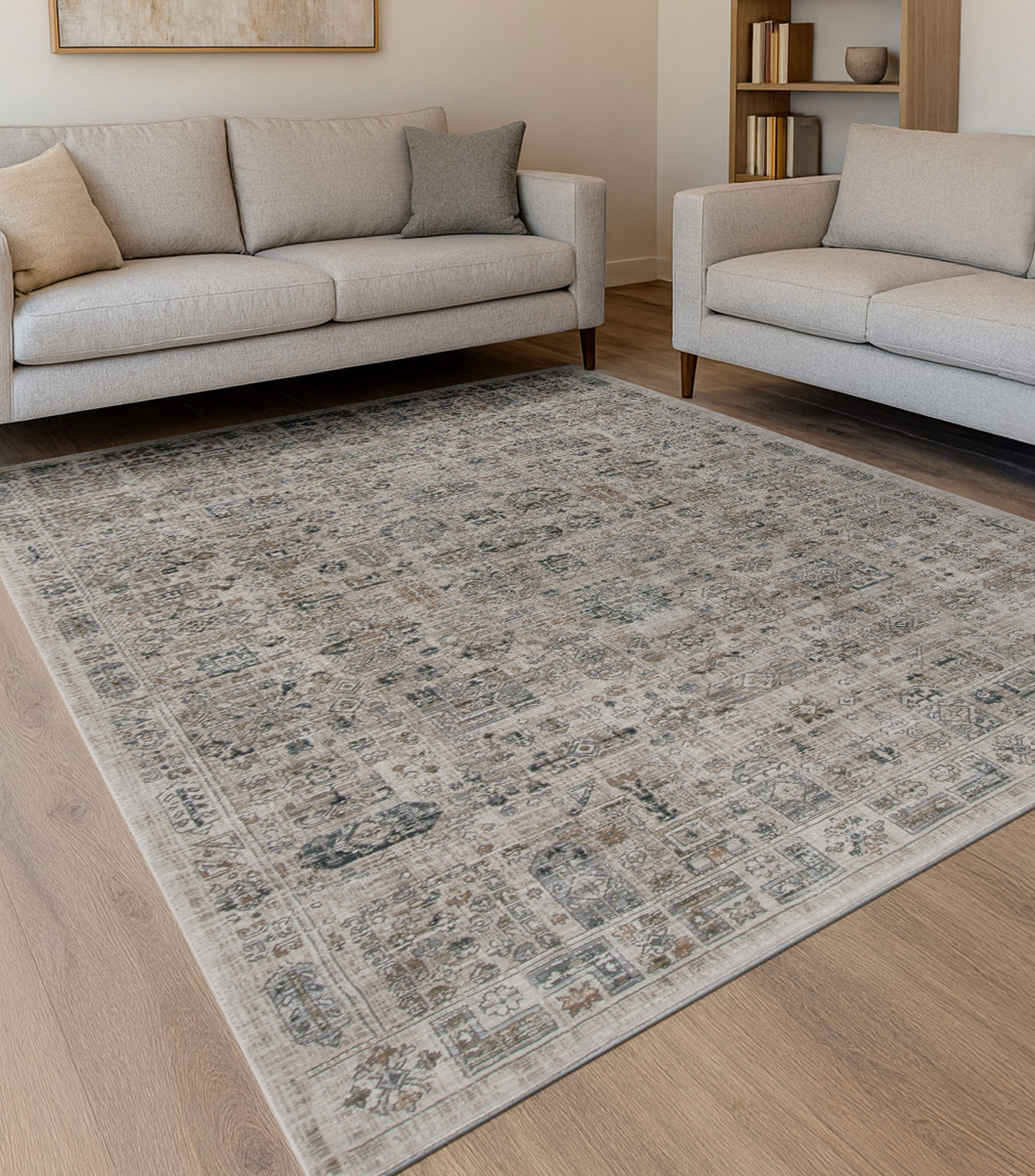 Tapete decorativo Radian en poliéster 290 x 200 cm