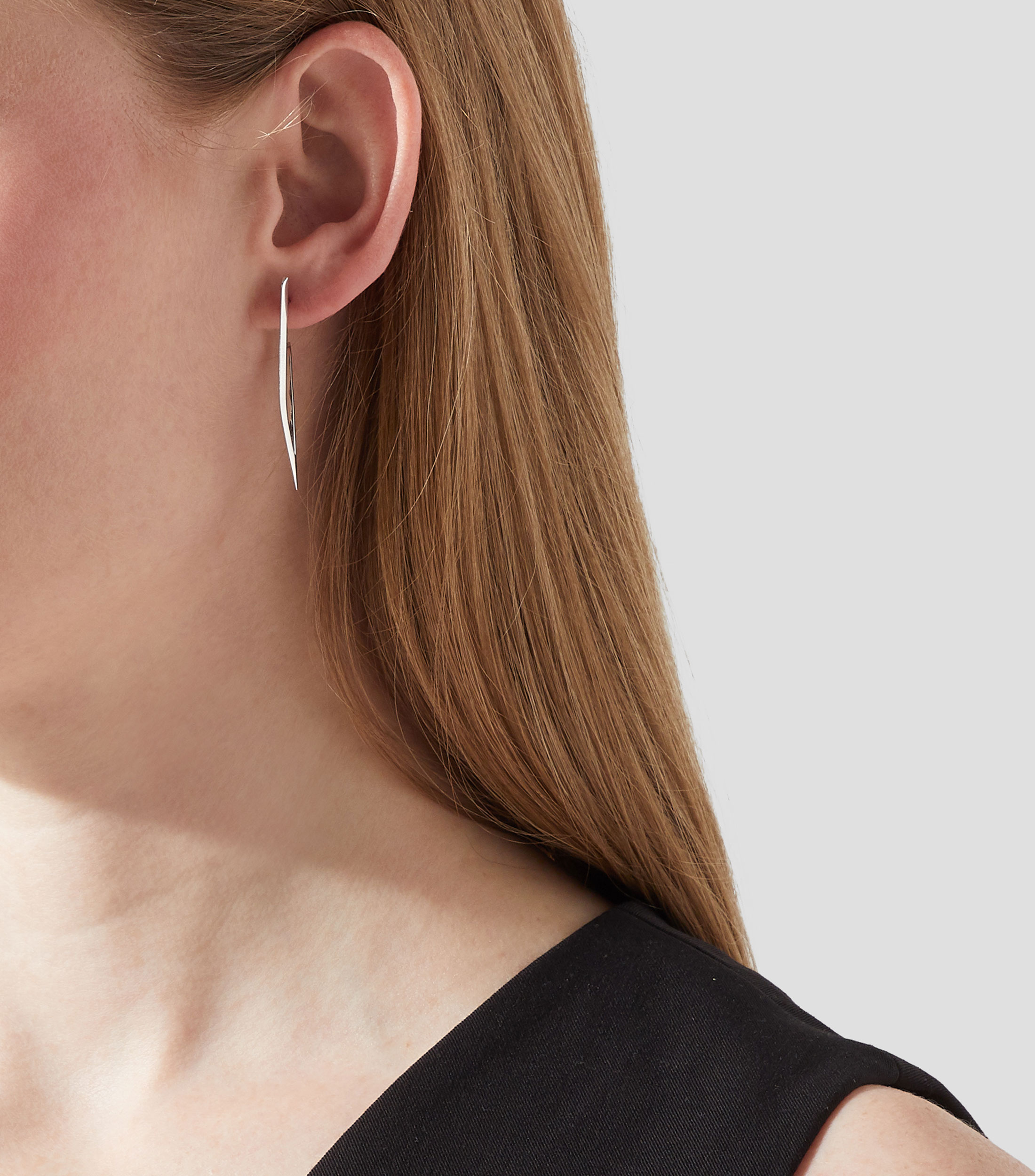 Pendientes Largos Triangulares Mujer