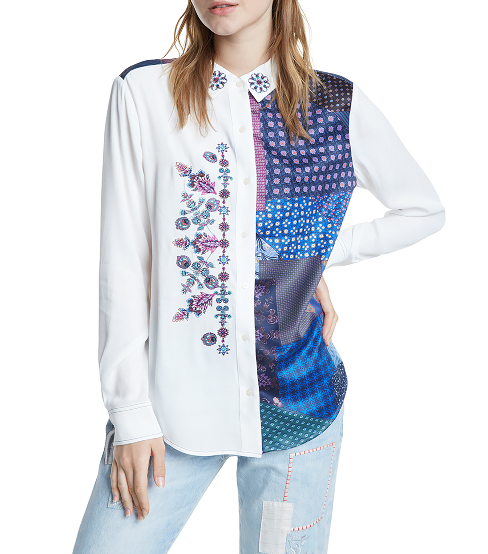 Blusas desigual sales palacio de hierro