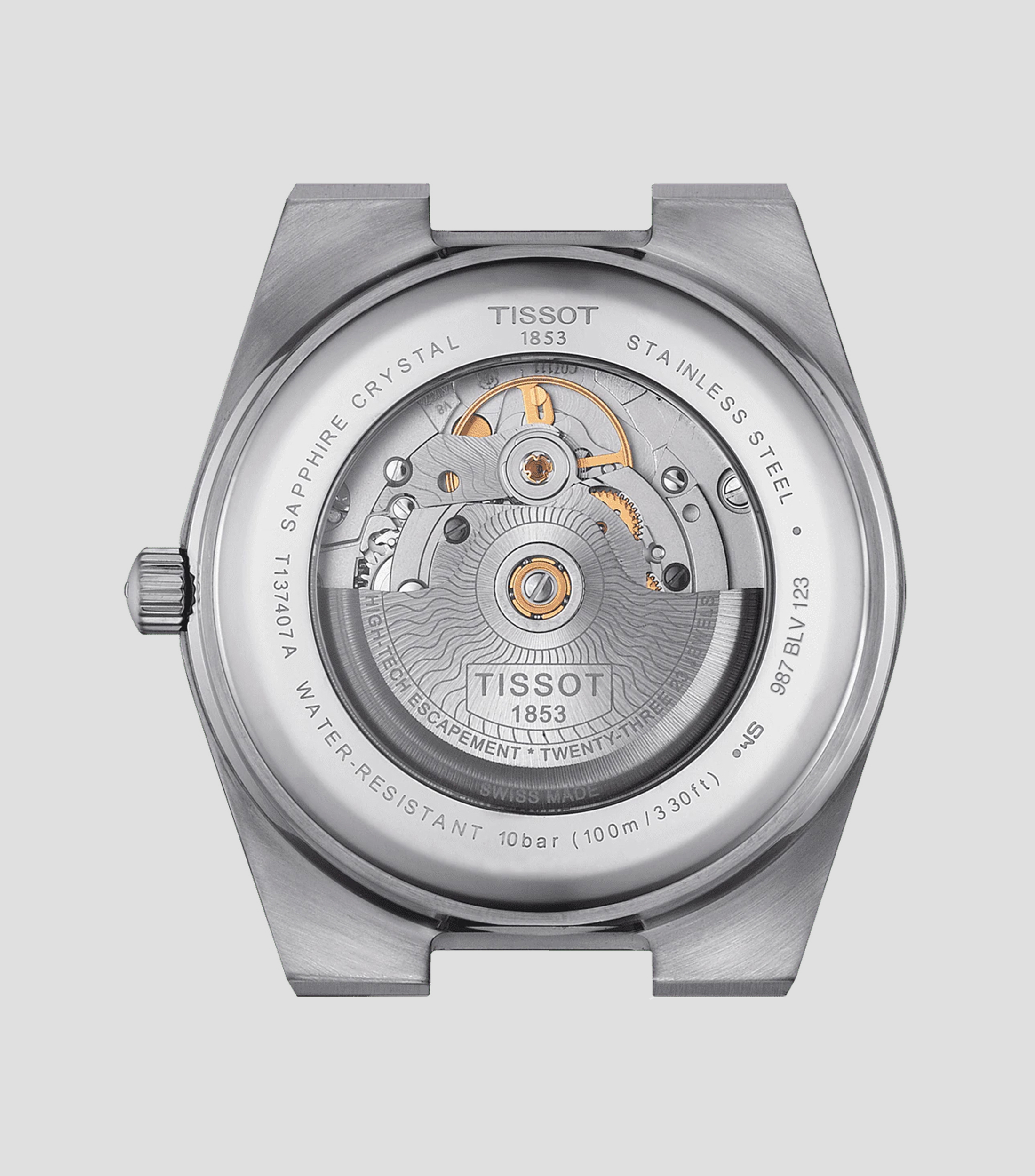 Reloj para hombre PRX Powermatic 80 Casual, Plateado
