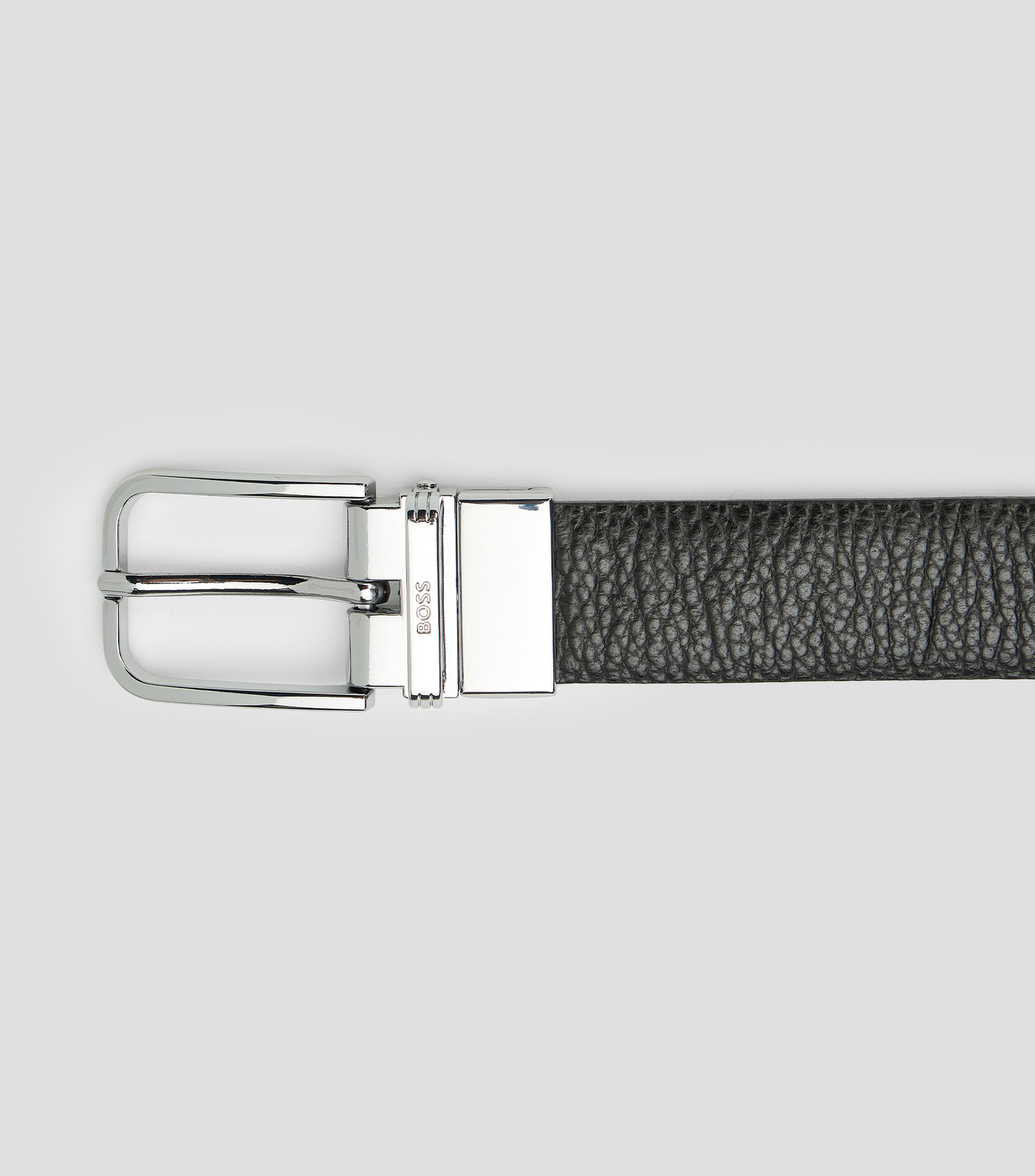 Cinturón reversible de piel italiana Hombre