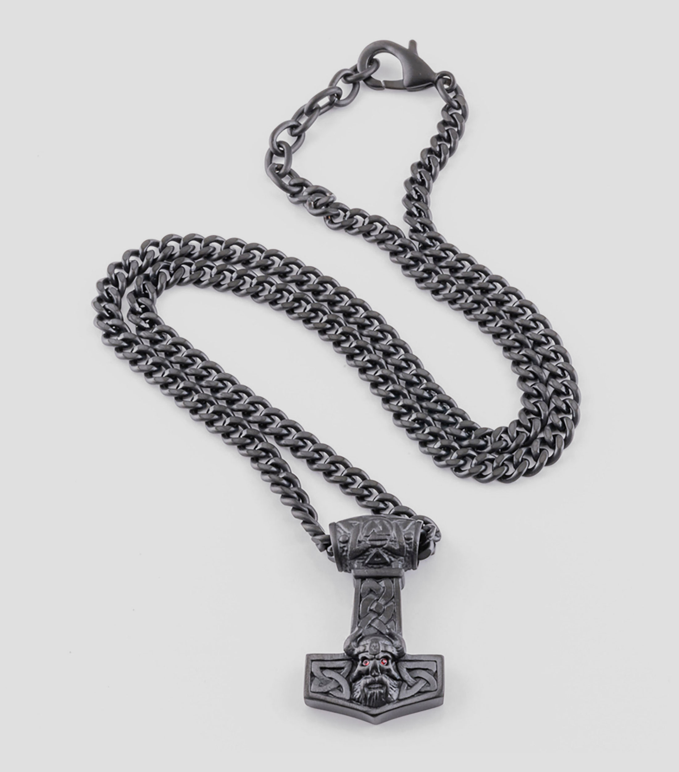 Collar con dije vikingo Hombre