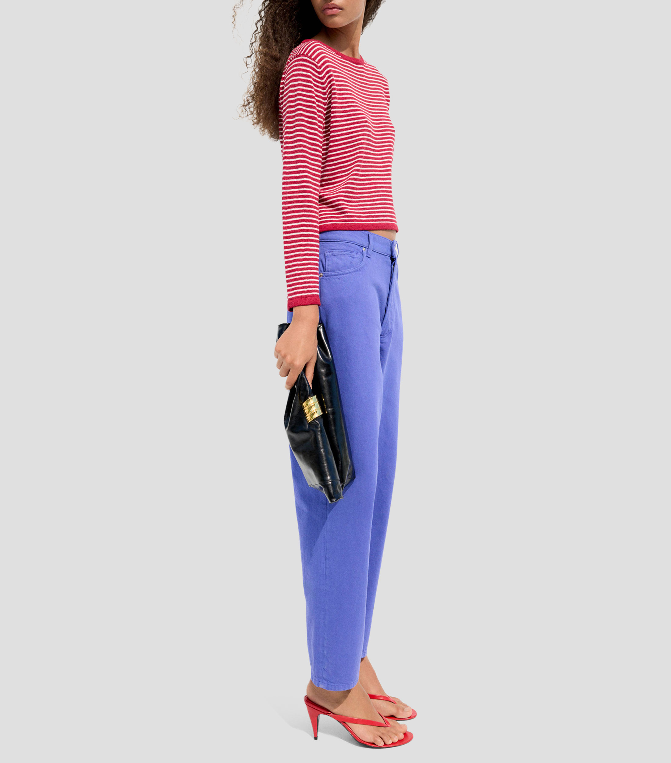 Suéter cuello redondo Mujer