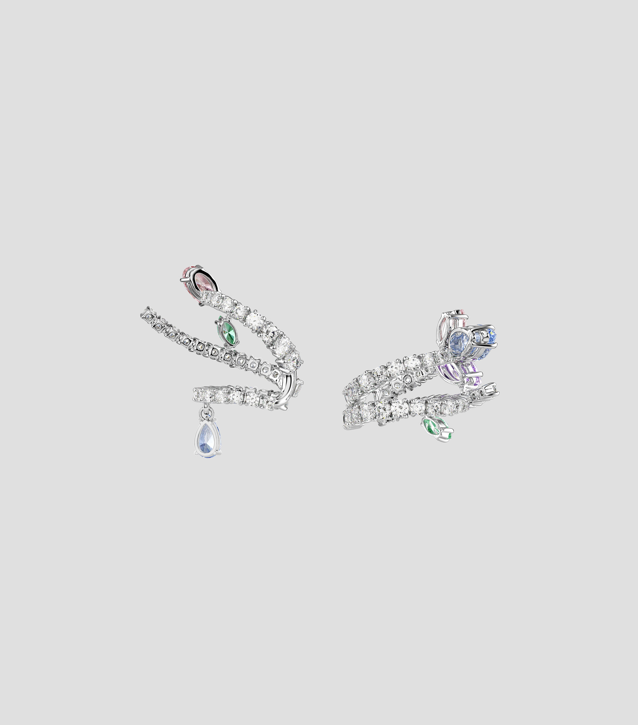 Aretes Ariana Grande x Swarovski con piedras Mujer