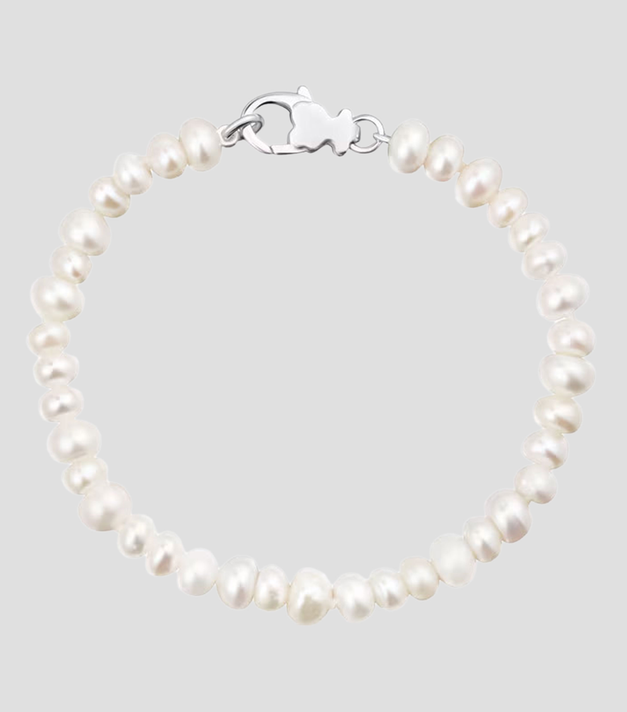 Pulsera en Plata .925 con Perlas Mujer