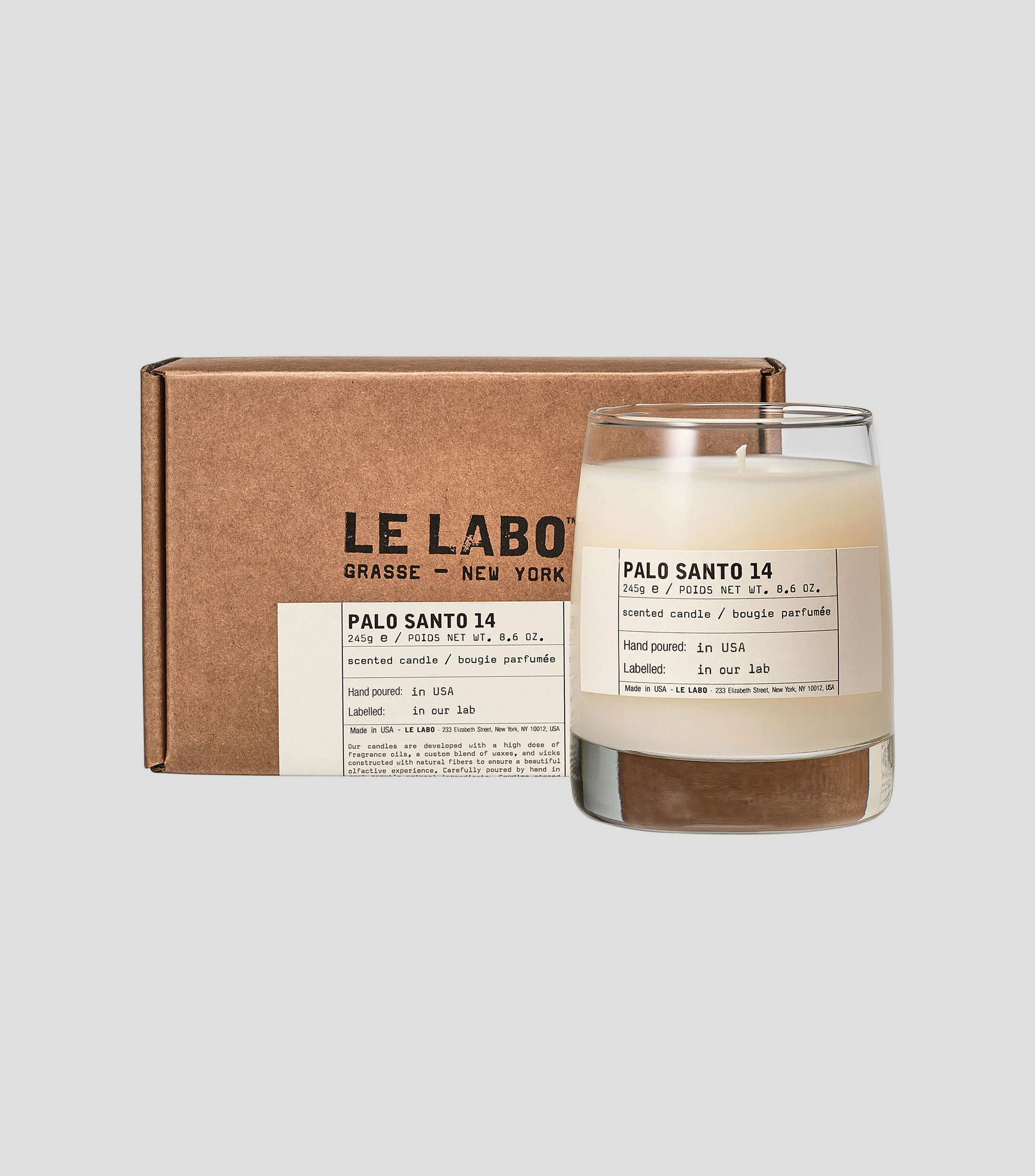 Vela aromática Palo Santo 14, 245 gr