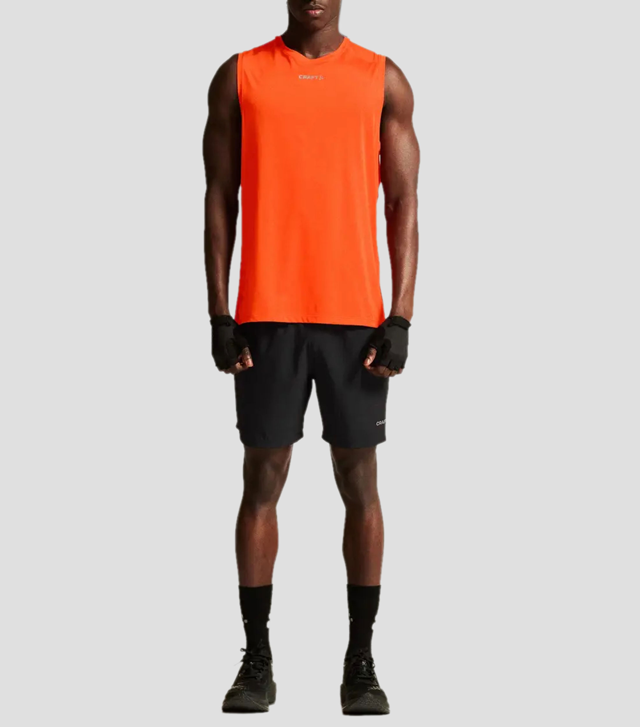 Short deportivo liso Hombre