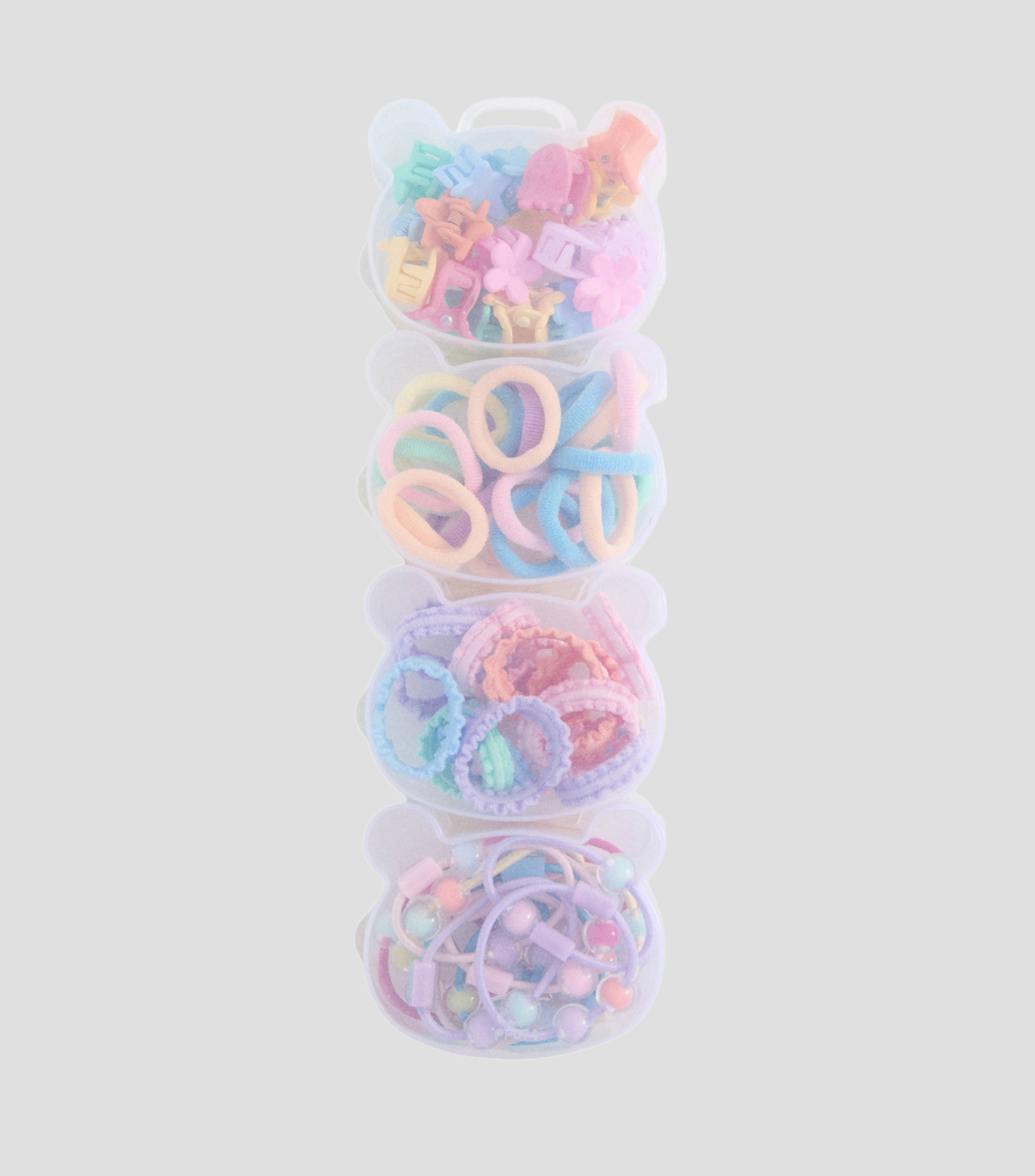 Set de ligas para cabello Mix Niña