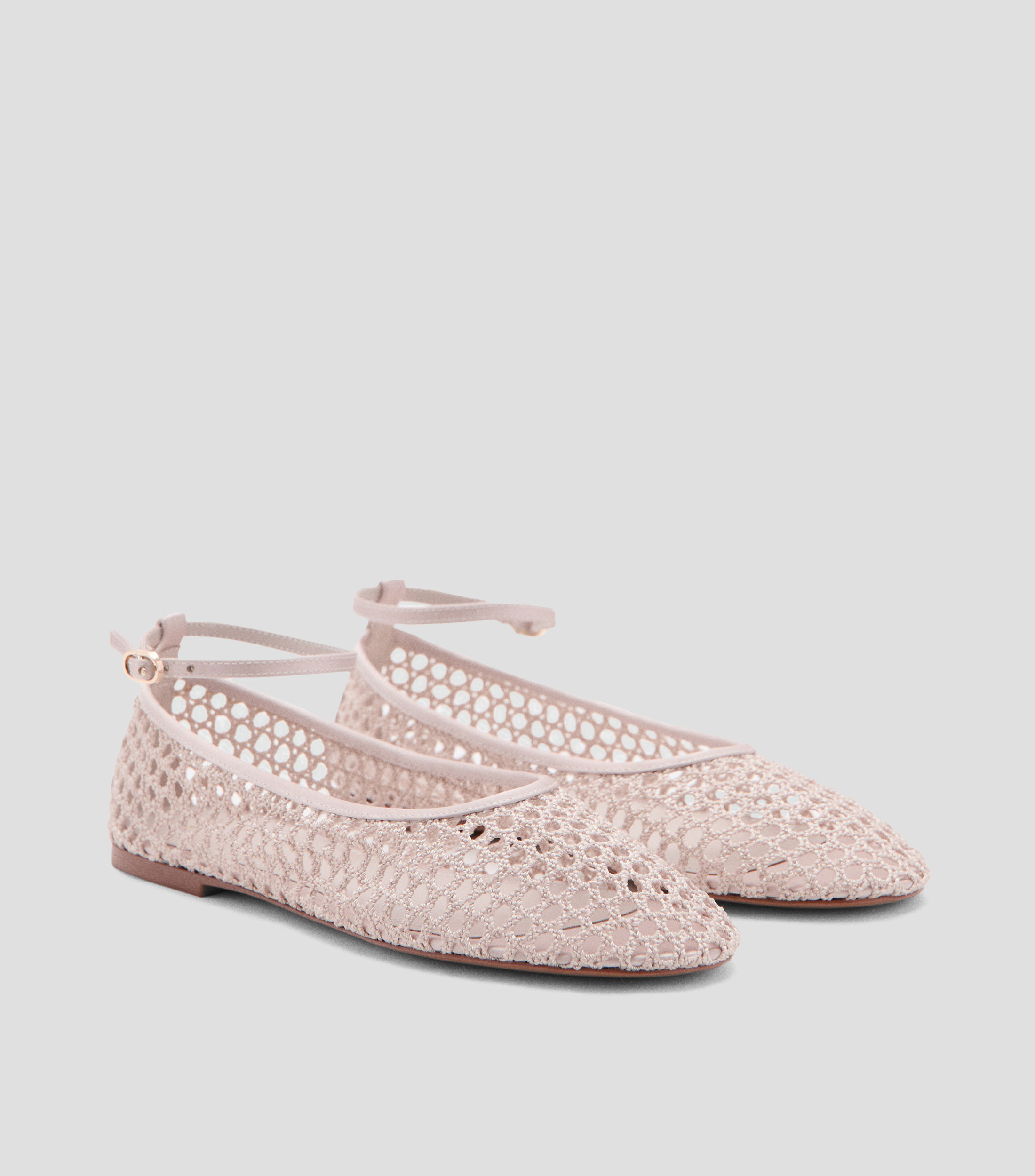 Flats en tejido Mujer