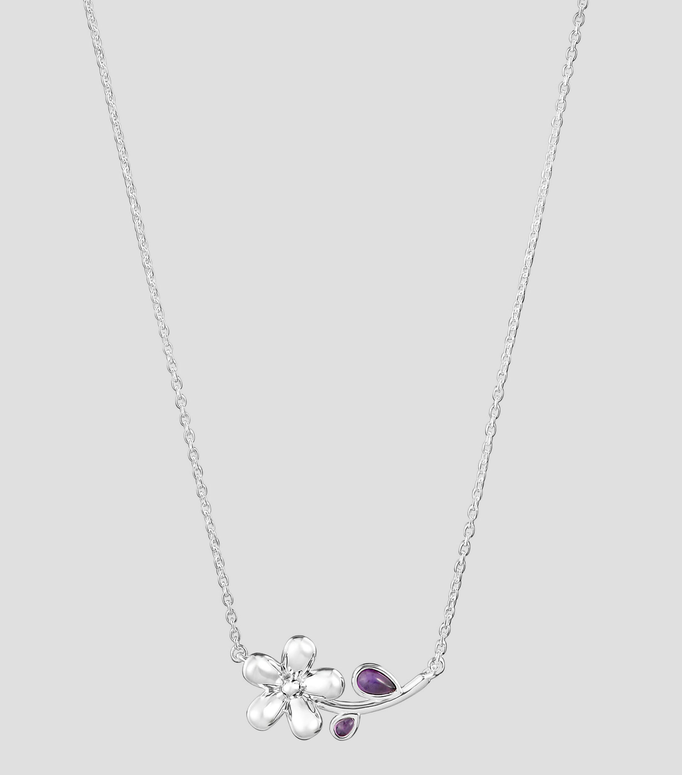 Collar en Plata Daisy Mujer