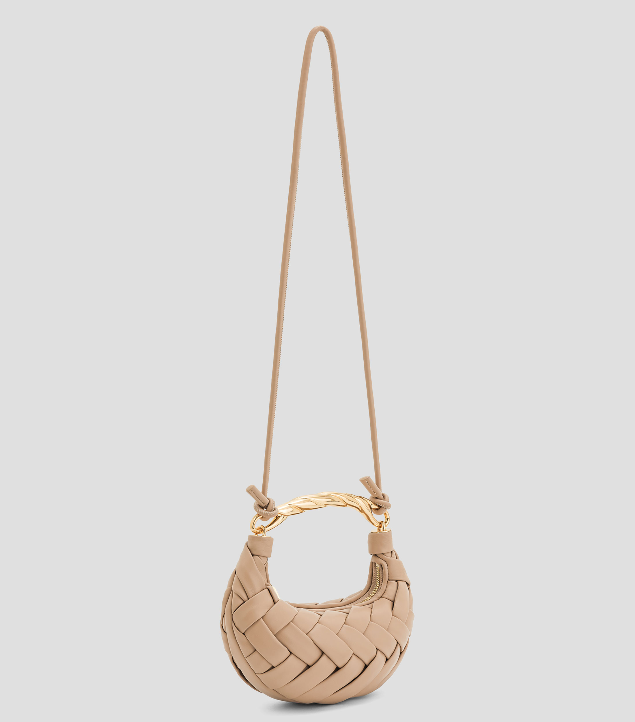 Bolsa crossbody beige Orla lisa Mujer