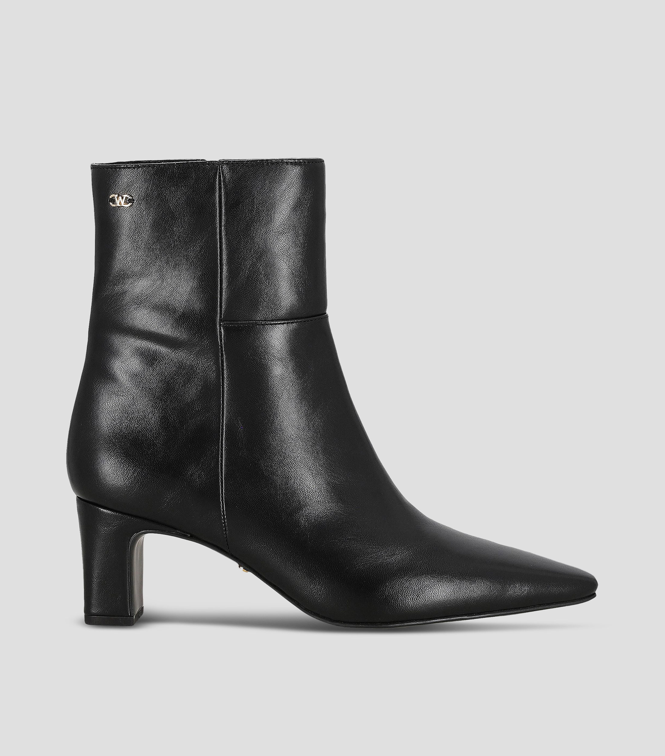 Botines con tacón ancho de 6 cm Mujer