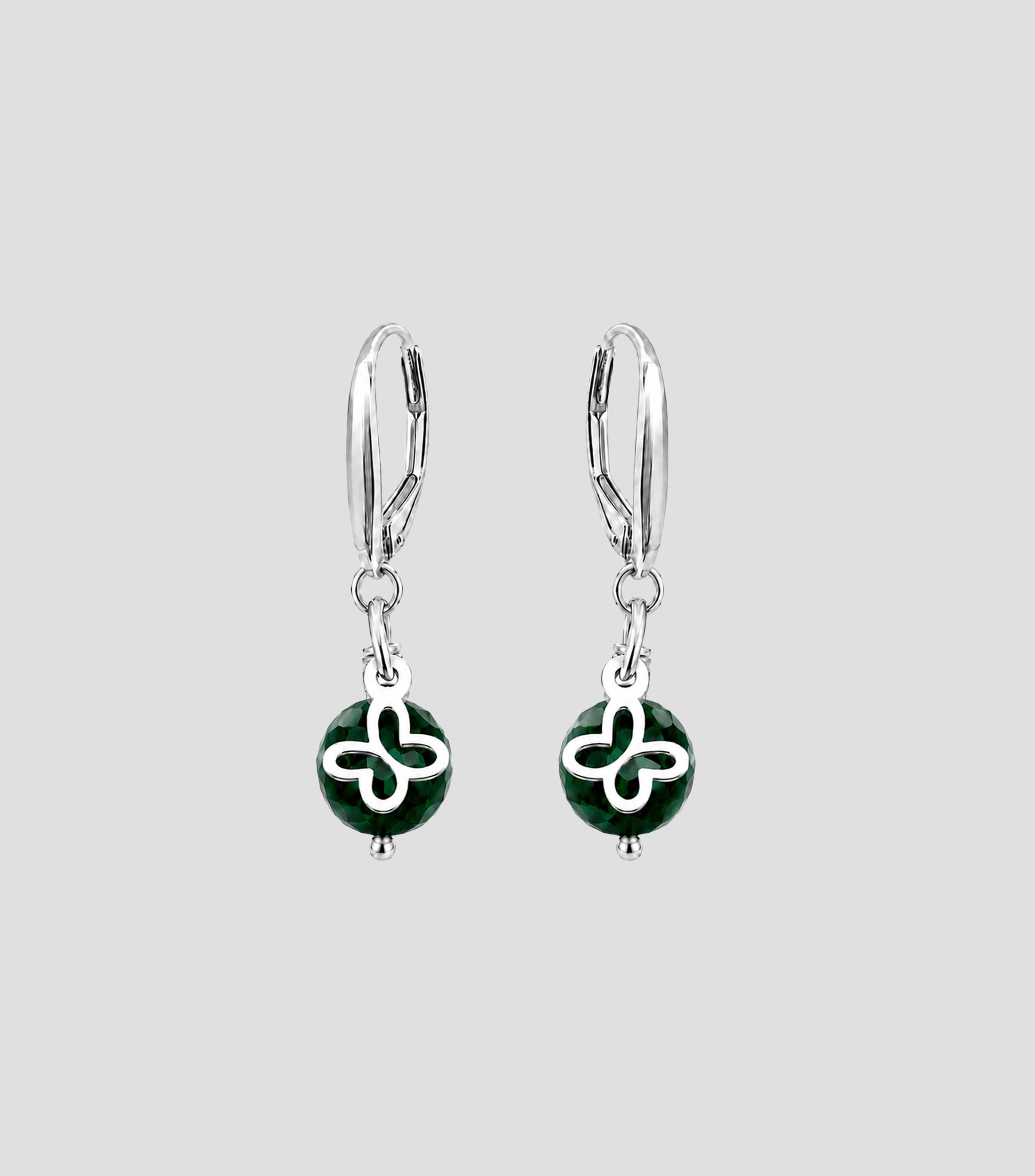 Aretes en Plata .925 Mariposa Mujer