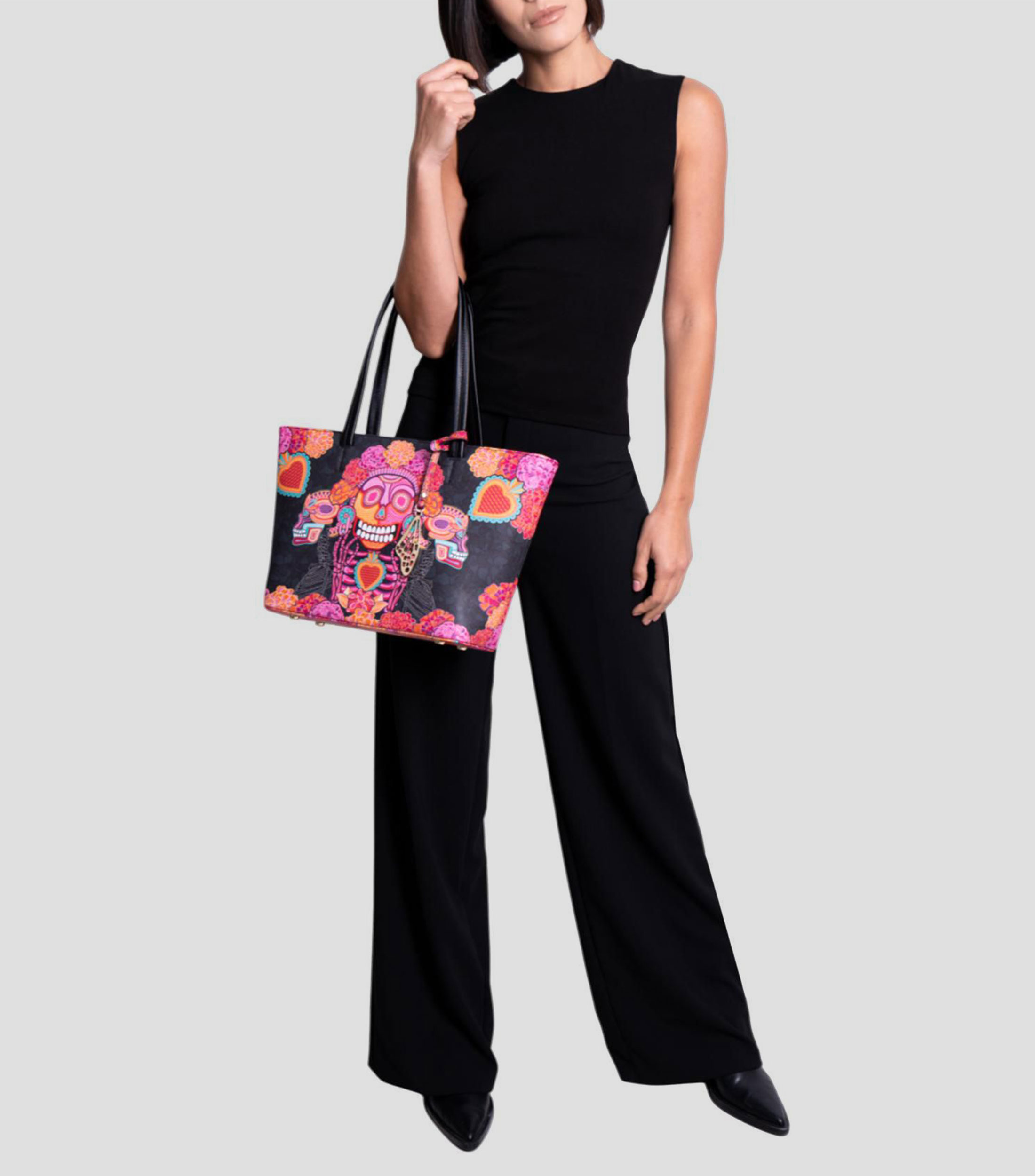 Bolsa Tote Día de Muertos Catrina Mujer