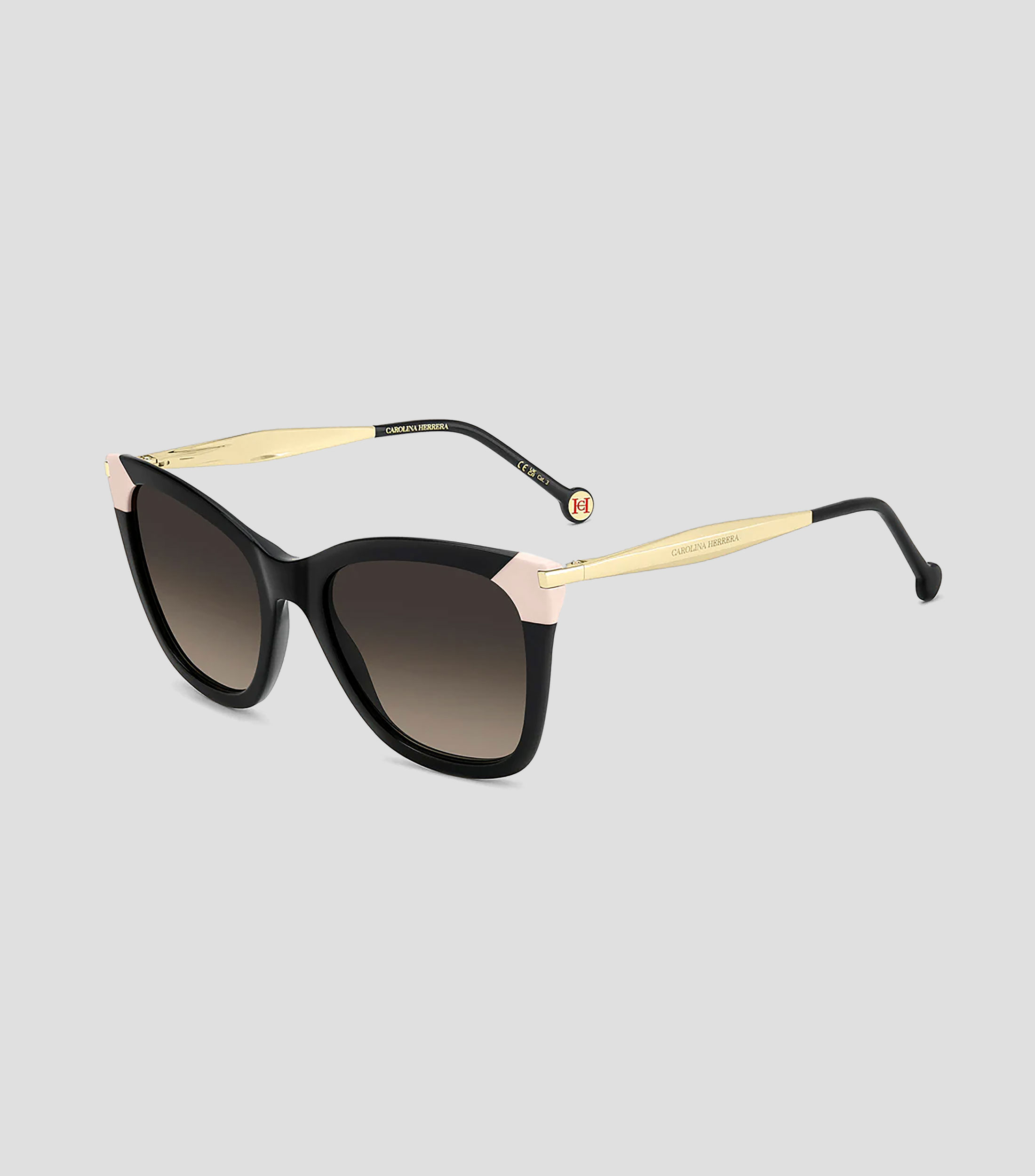 Lentes de sol panthos Her negro con dorado Mujer