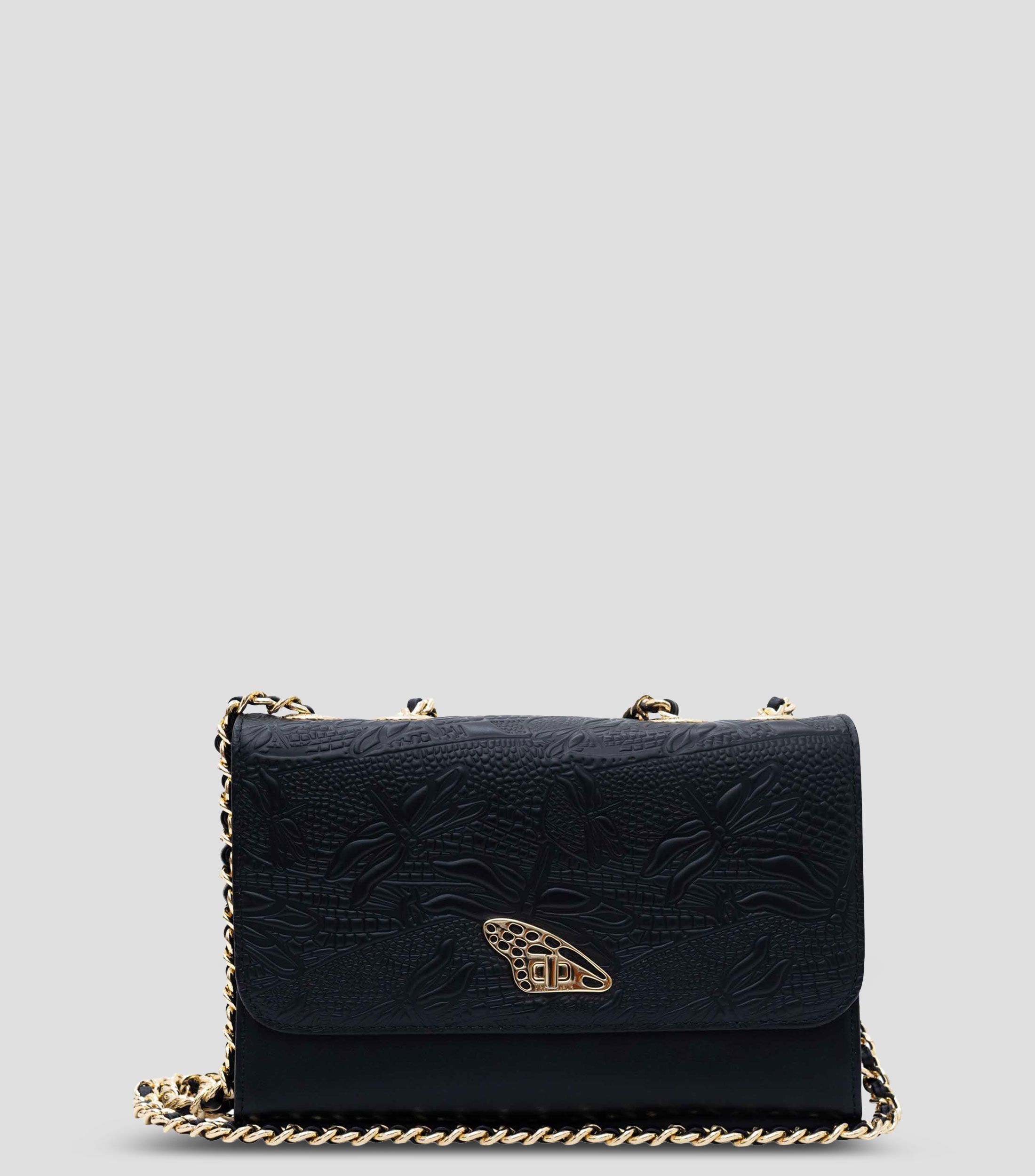 Bolsa Crossbody en piel fantasía Mujer