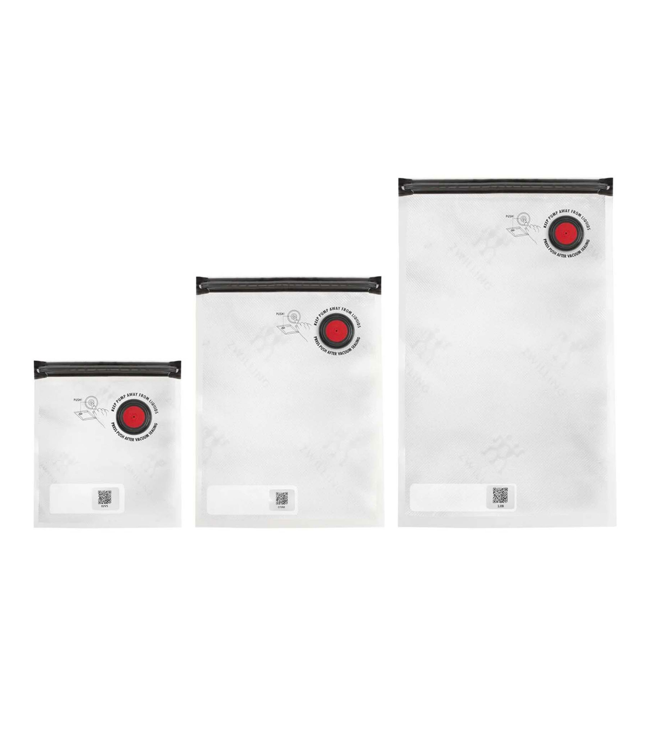 Set 10 Bolsas con Sellado al Vacío Fresh & Save