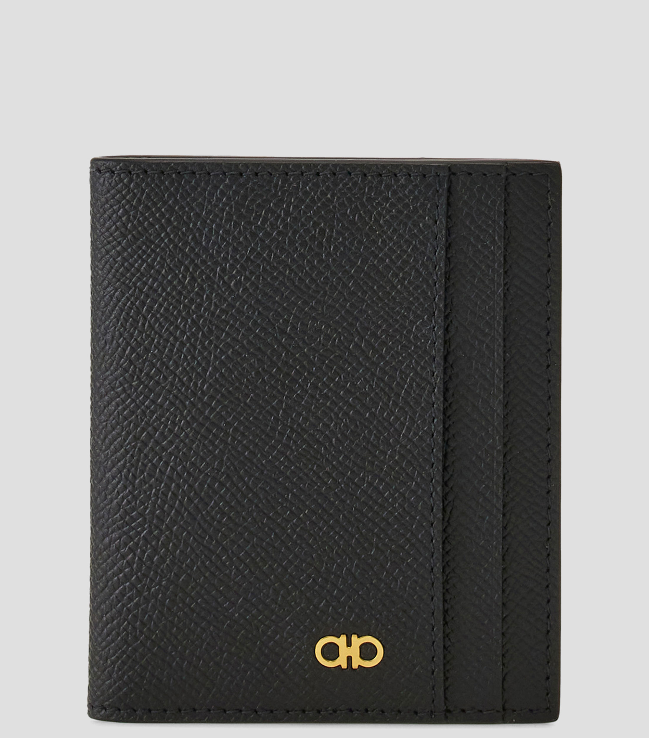 Tarjetero Gancini con ventana Hombre