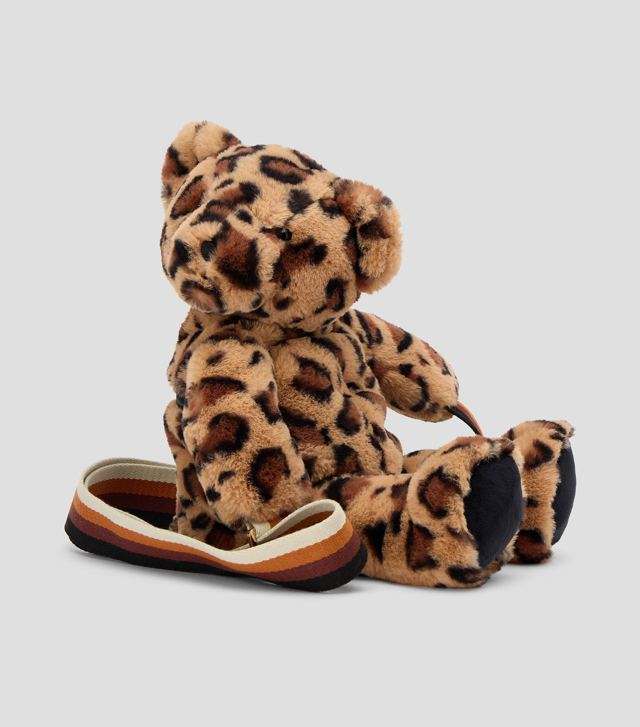 Peluche bolsa Doudou Ours Leopard