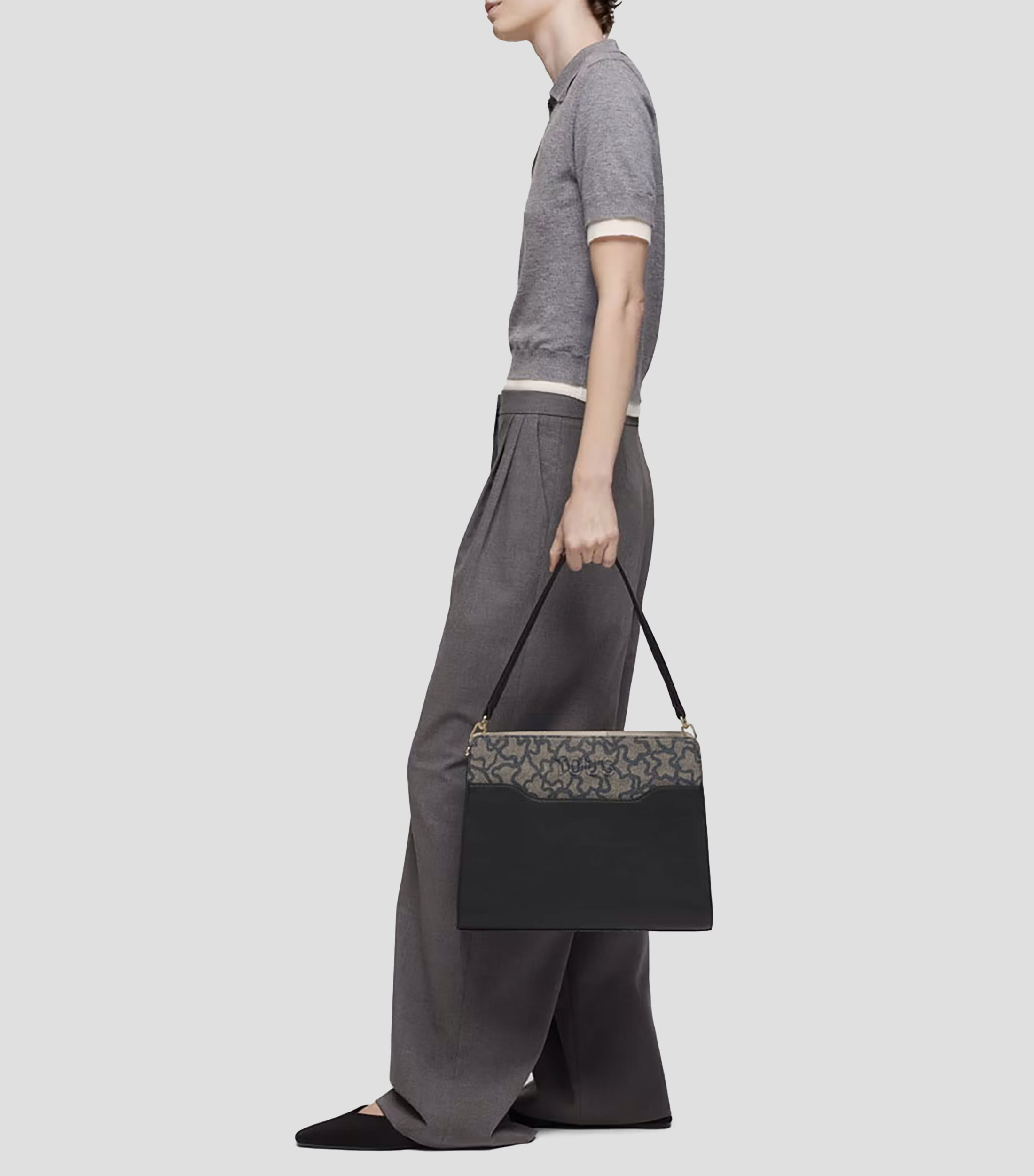 Bolsa Shoulder con monogram Mujer