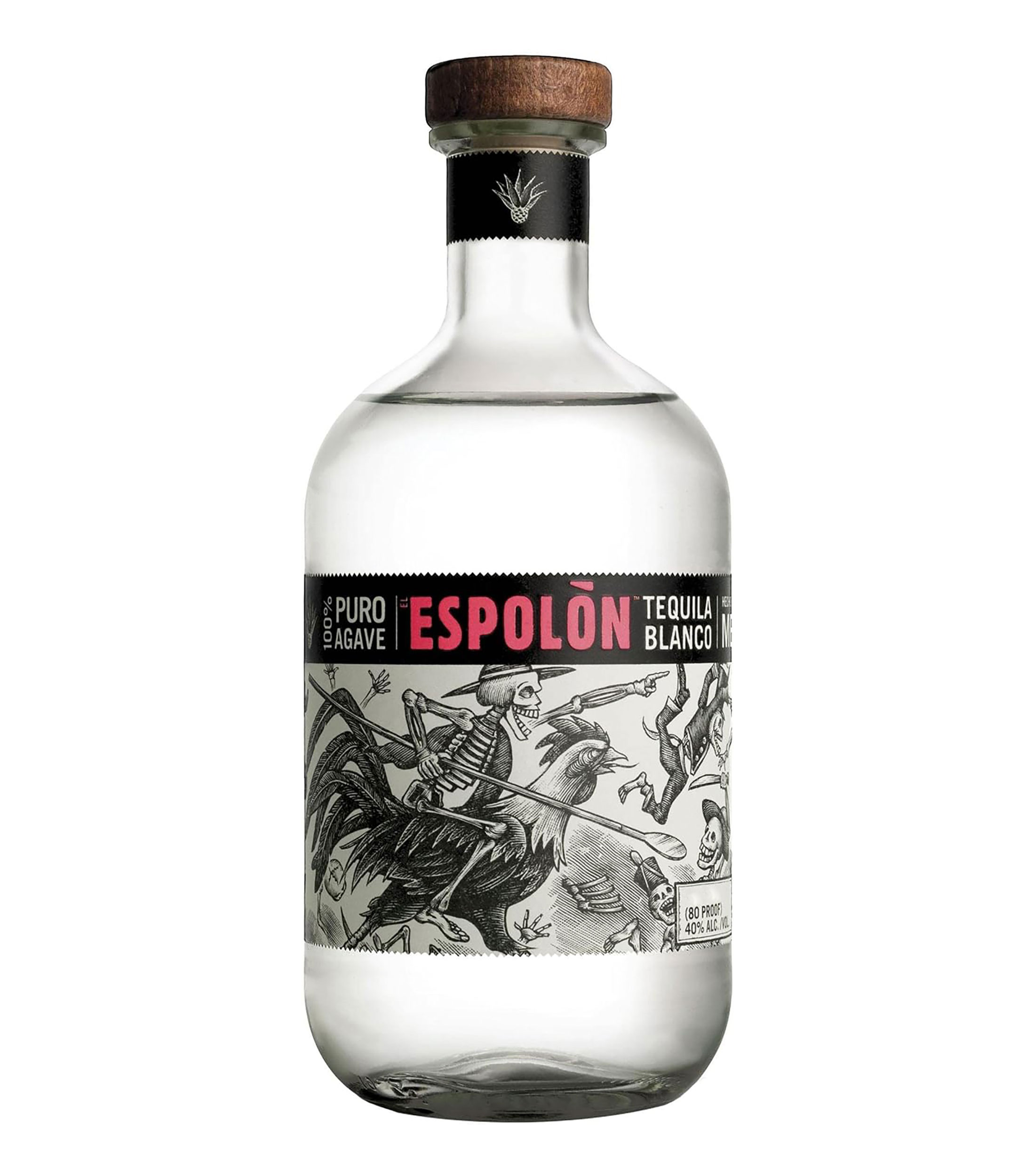 Tequila blanco Espolón, 750 ml
