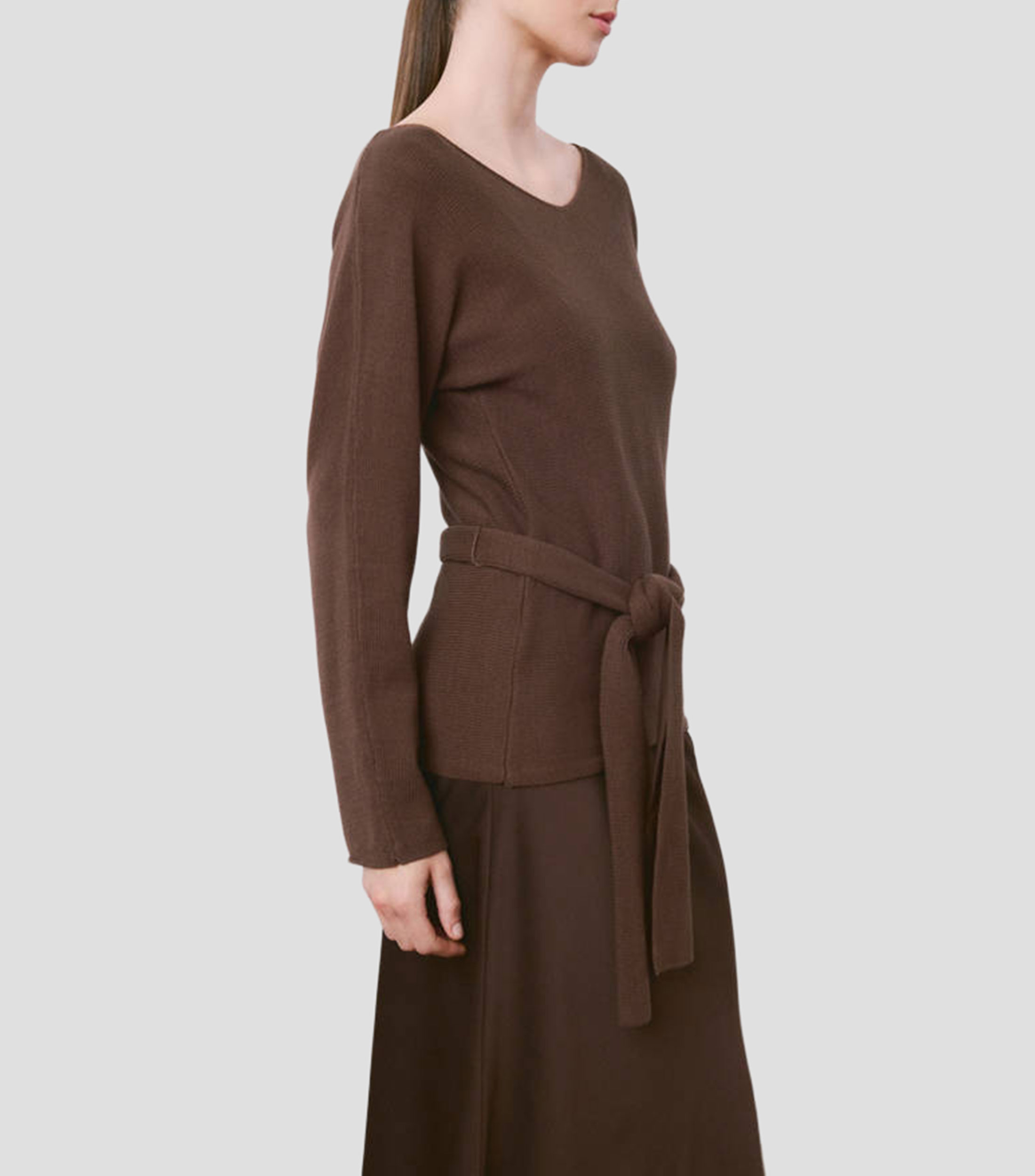 Suéter cuello redondo Mujer