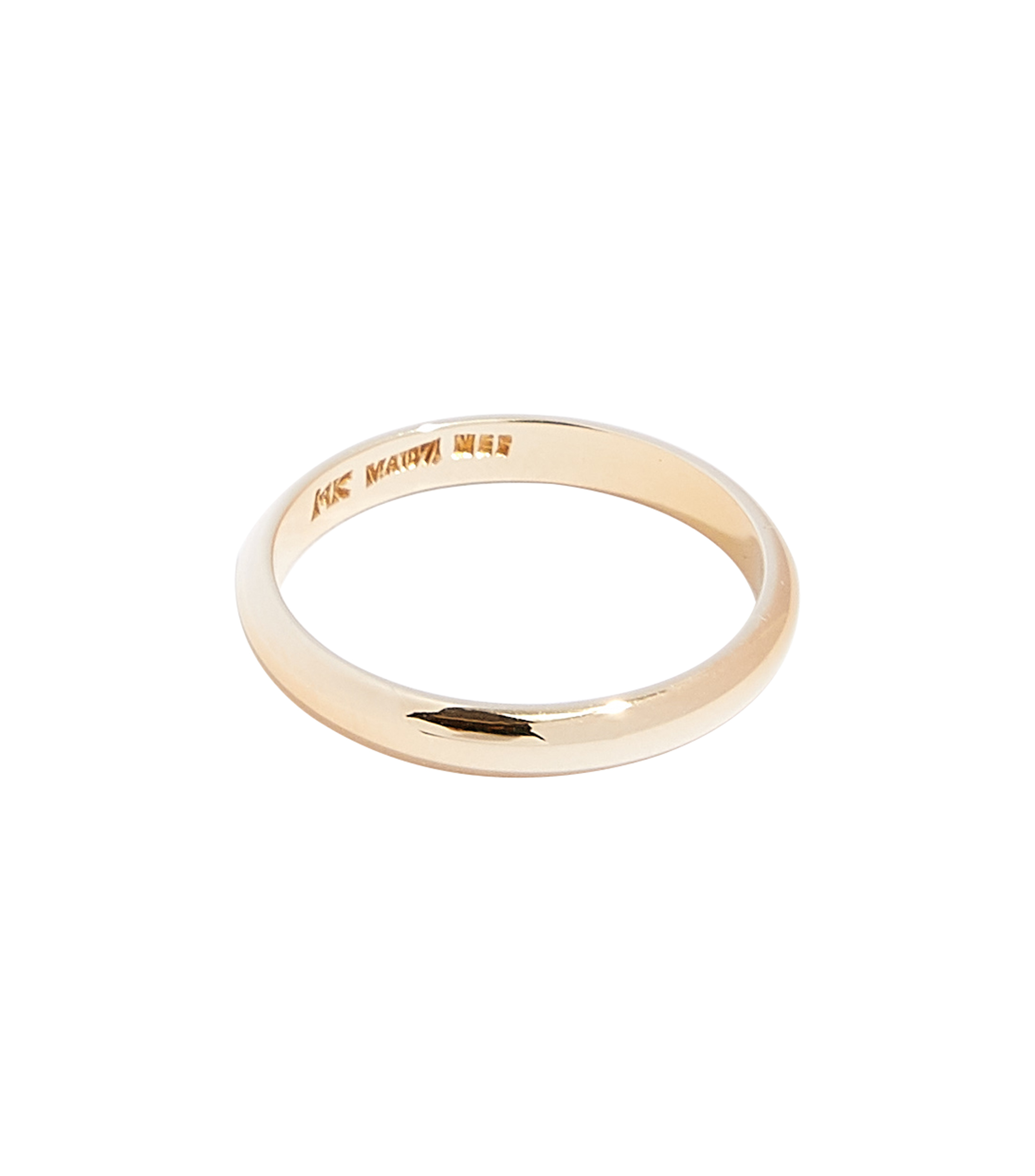Argolla en oro Hombre Talla 67