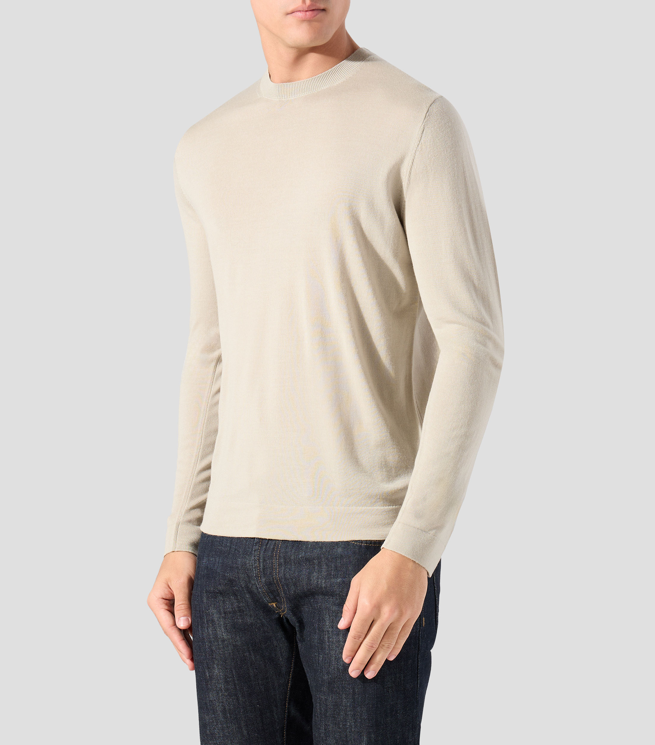 Suéter cuello redondo Hombre