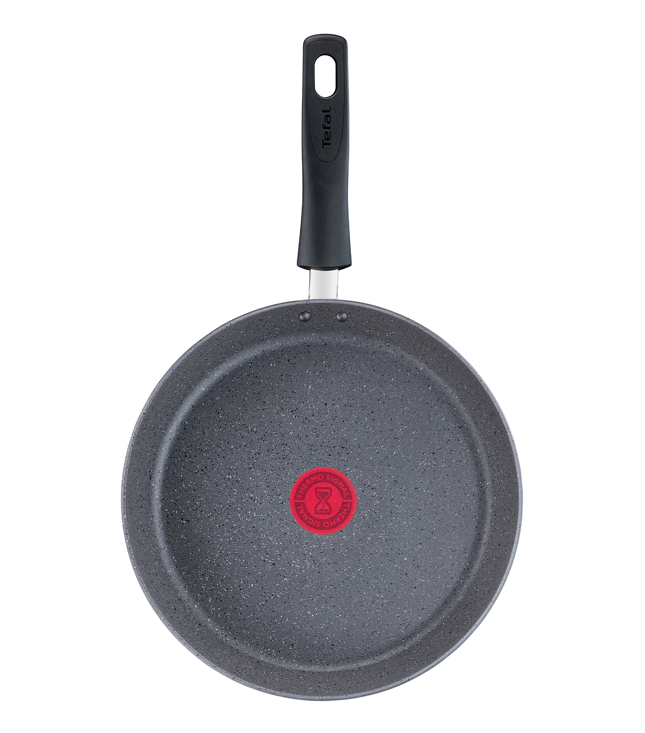 Crepera en Aluminio 28 cm gris jaspeado