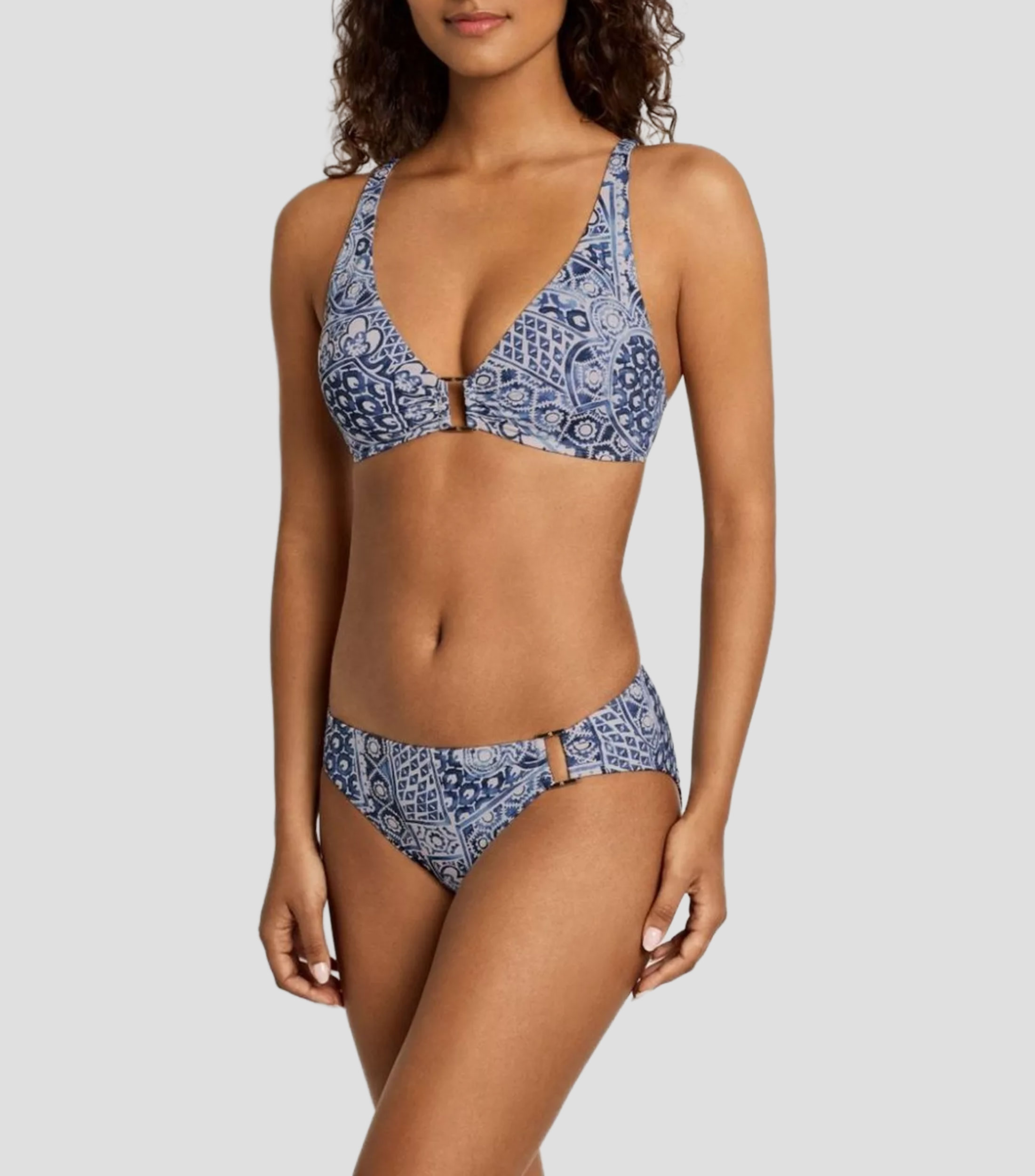 Bikini bottom estampado Mujer