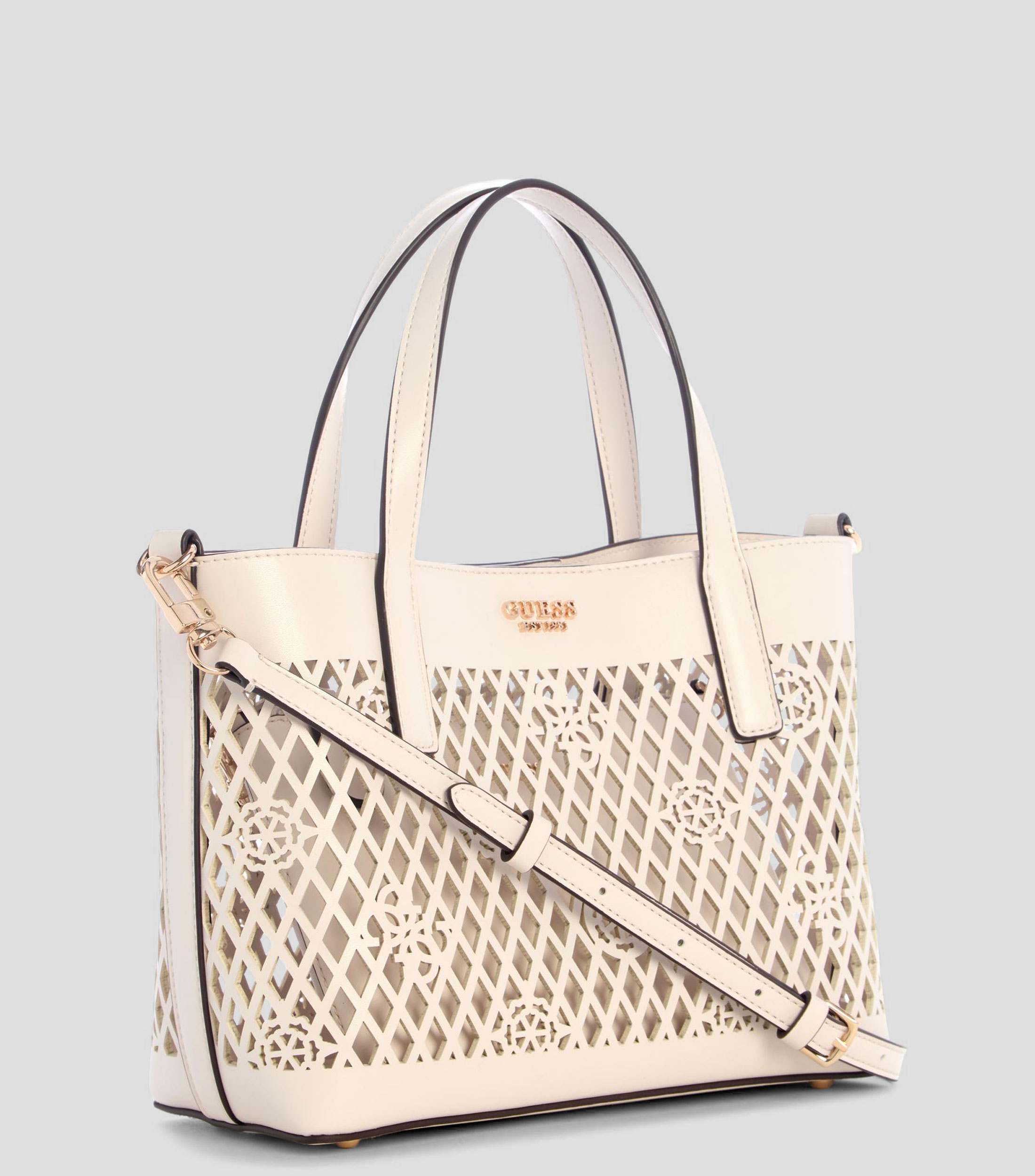 Bolsa tote blanca Letty 2 in 1 mini lisa Mujer