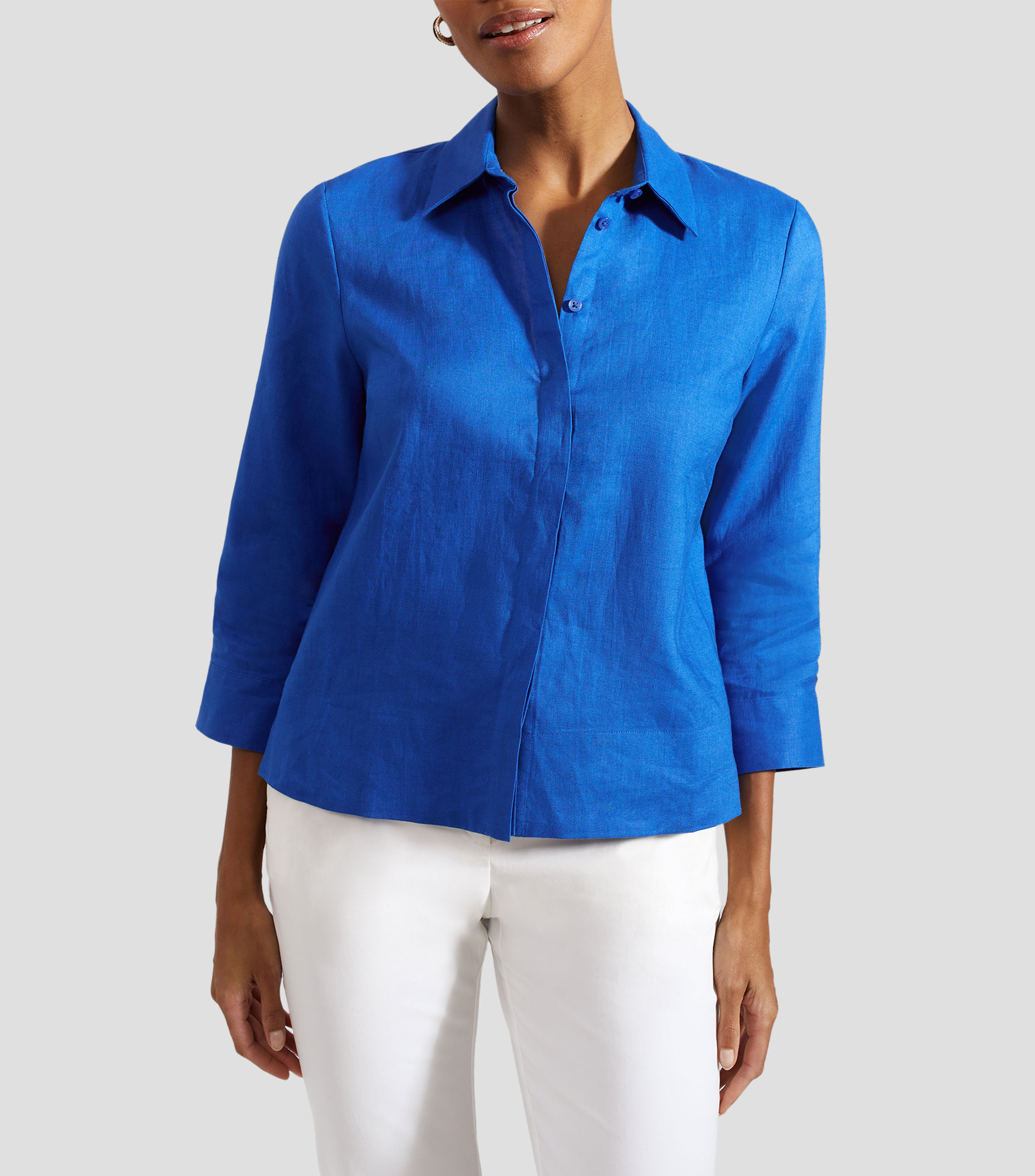 Camisa con manga 3,4 Mujer