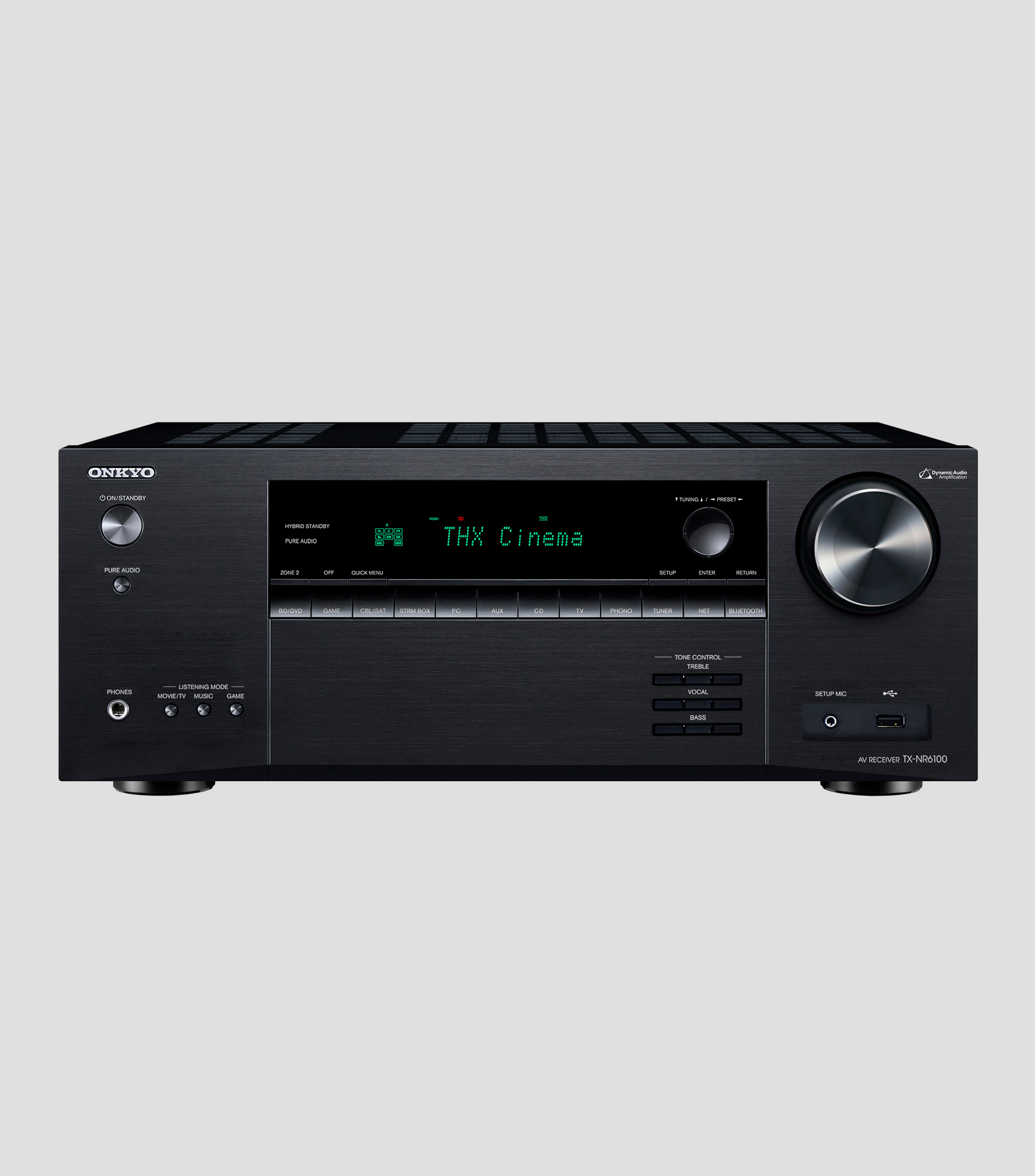 Receptor de audio y videoTX-NR6100 negro