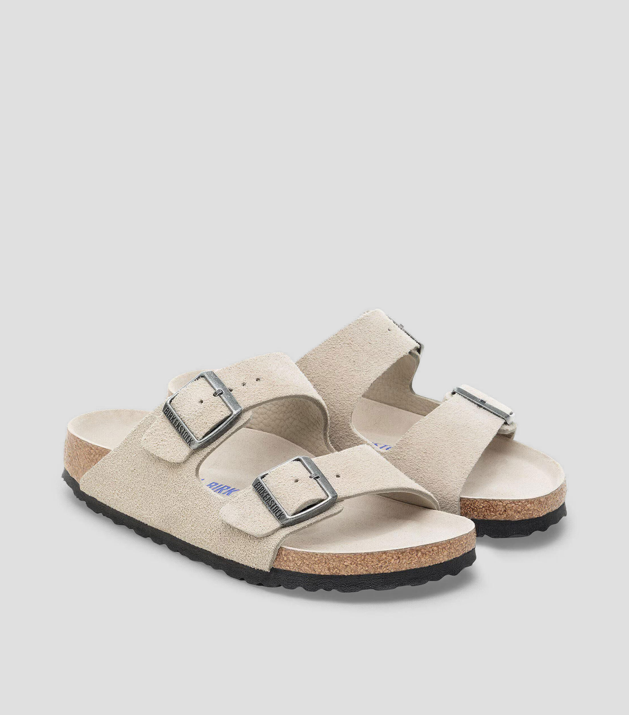 Sandalias planas con correas Mujer