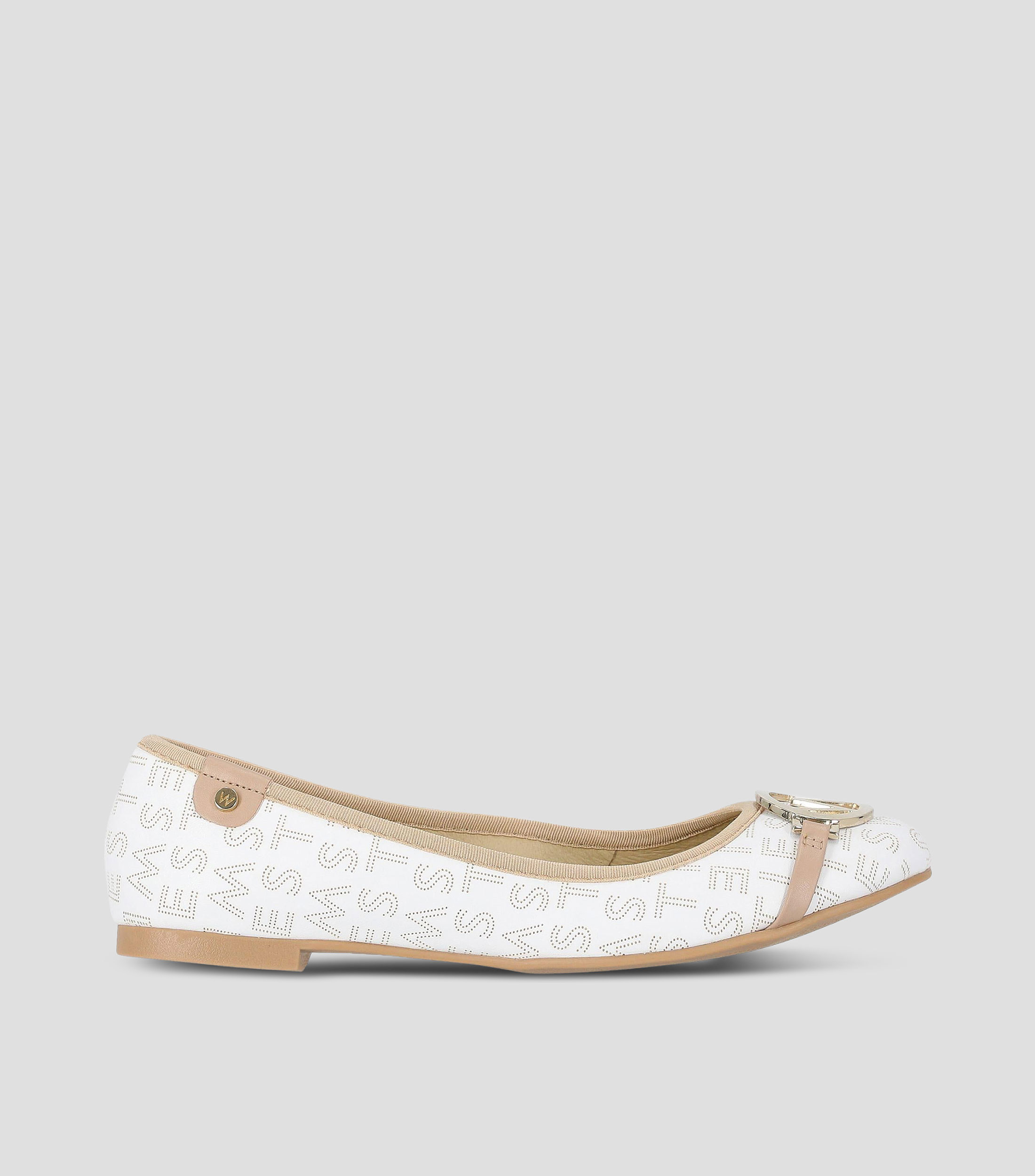 Flats con logo Mujer